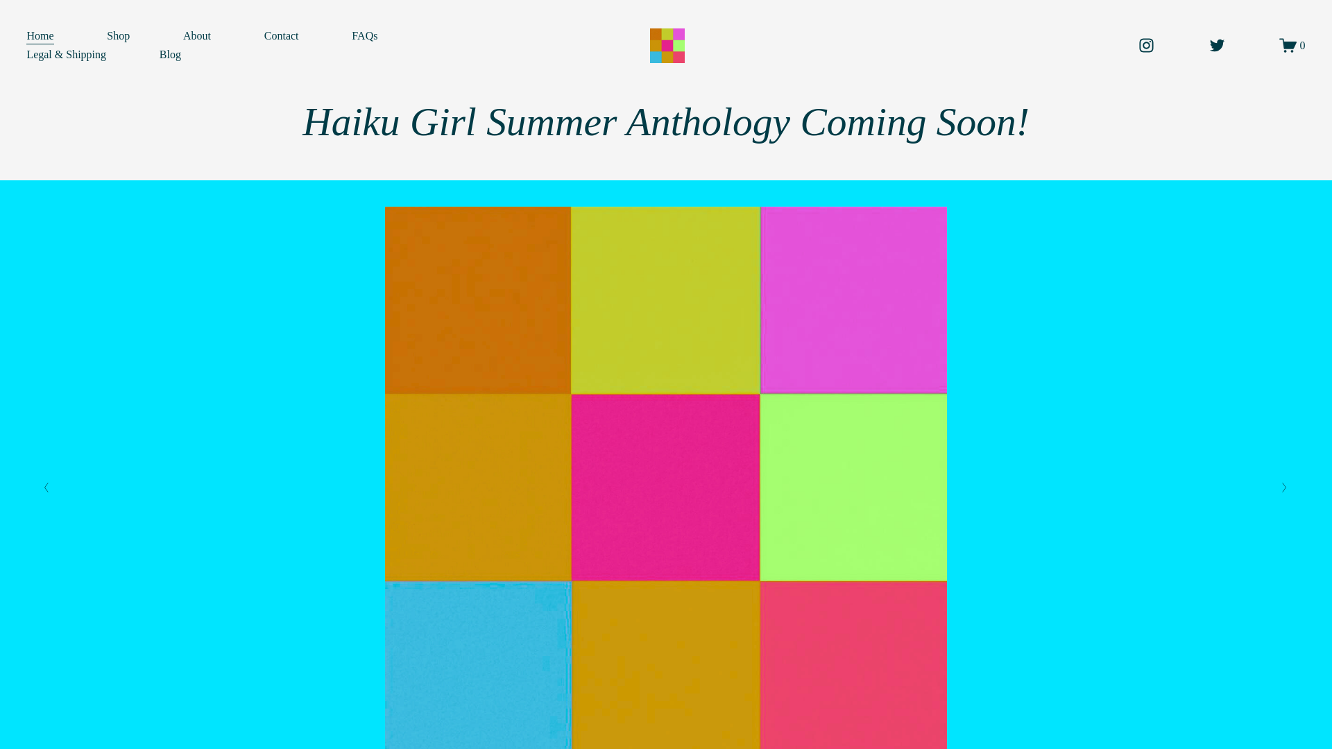 website screenshot of https://9squarepress.com