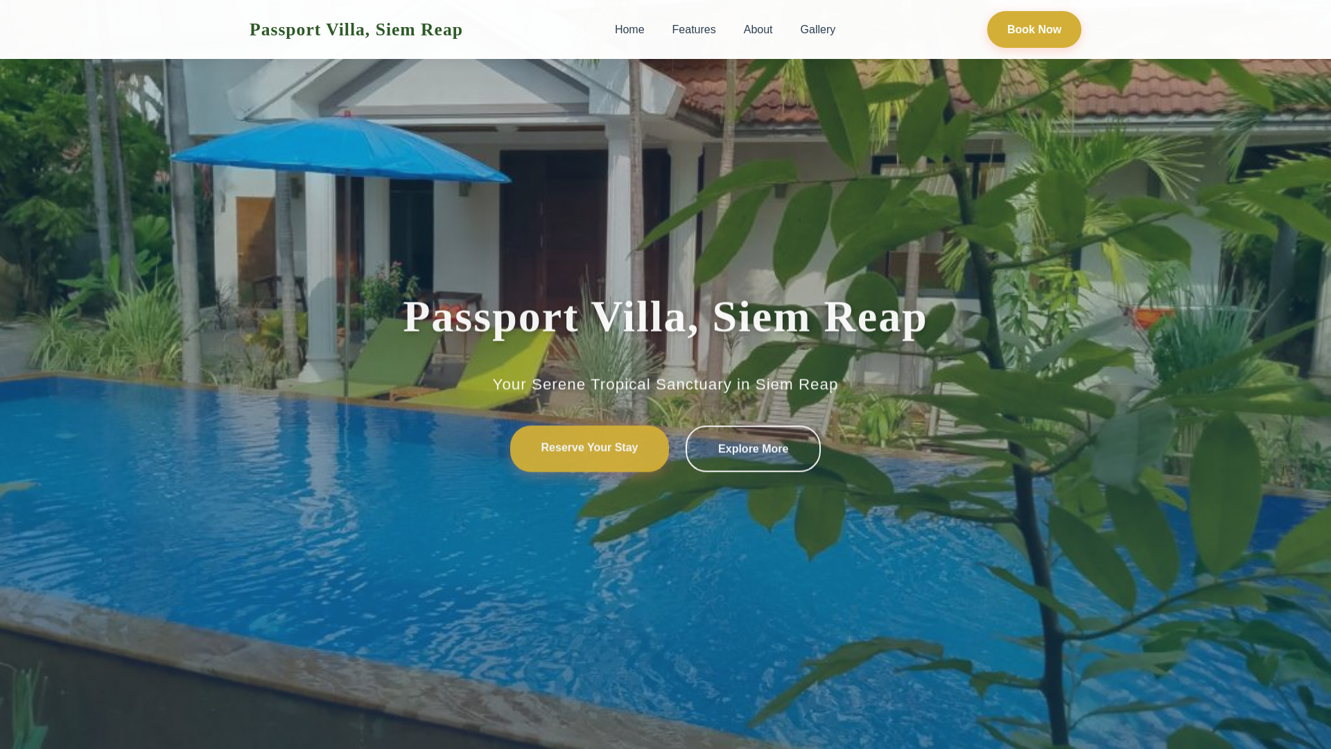 website screenshot of https://passportvilla.top/