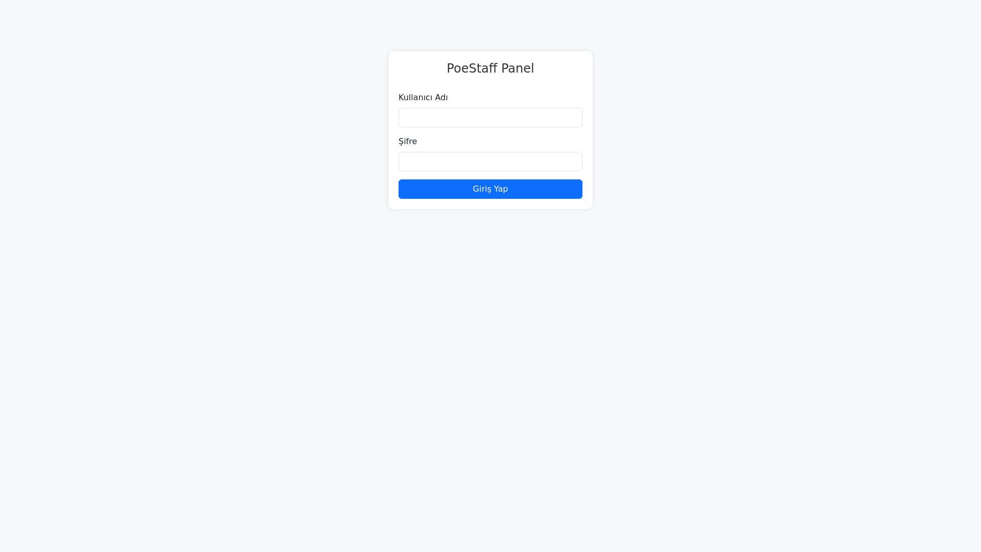 website screenshot of https://poenastaff.com.tr/