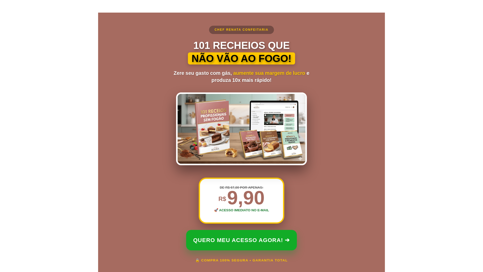 website screenshot of https://chefrenataconfeitaria.online