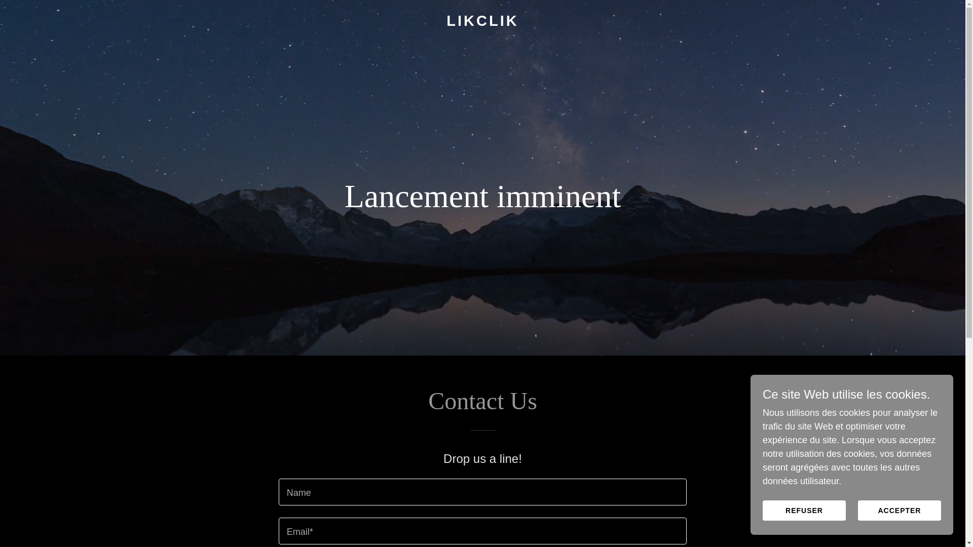 website screenshot of https://likclik.com/