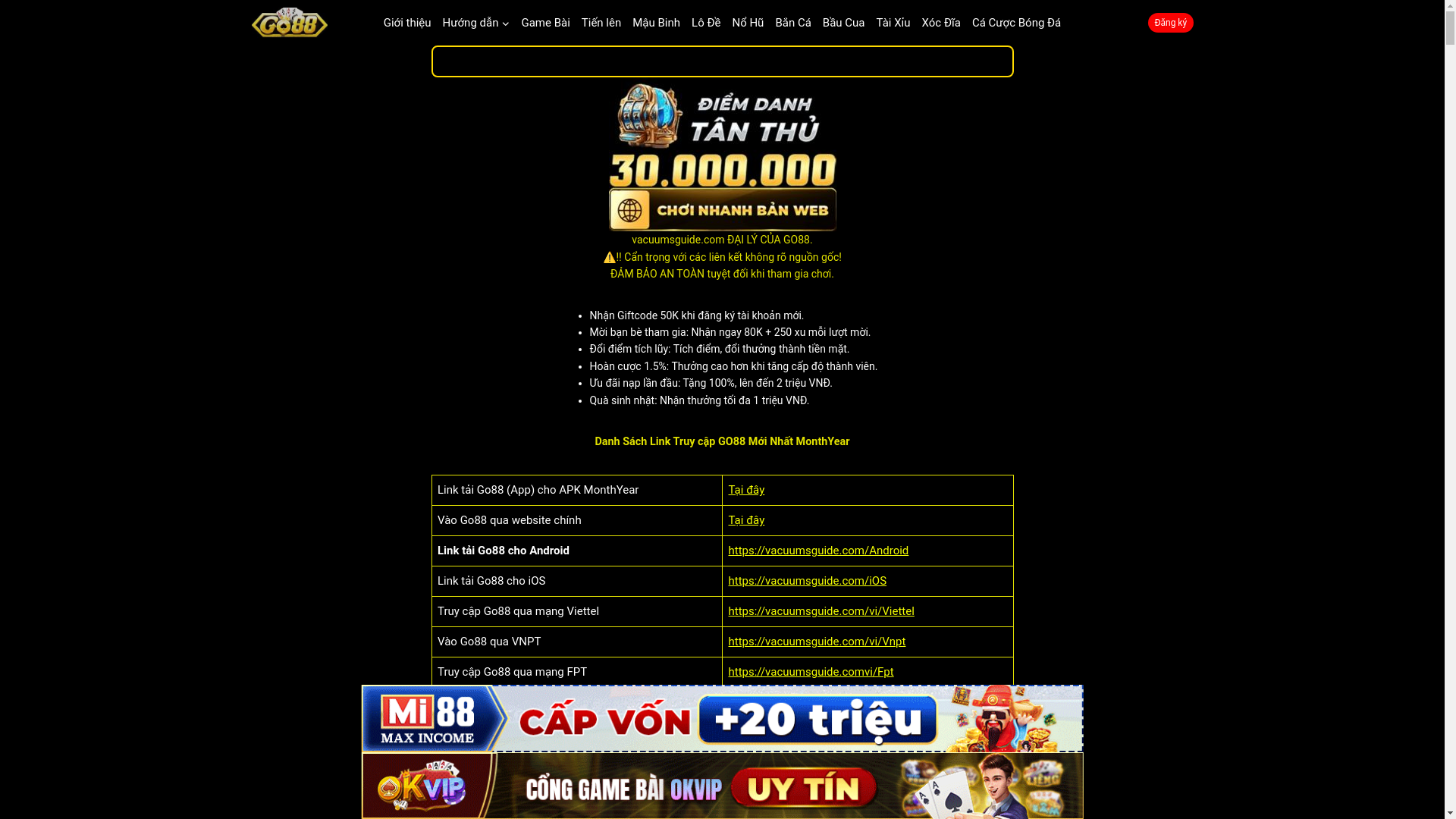 website screenshot of https://go88-c1-t1-vacuumsguide-com.pages.dev/
