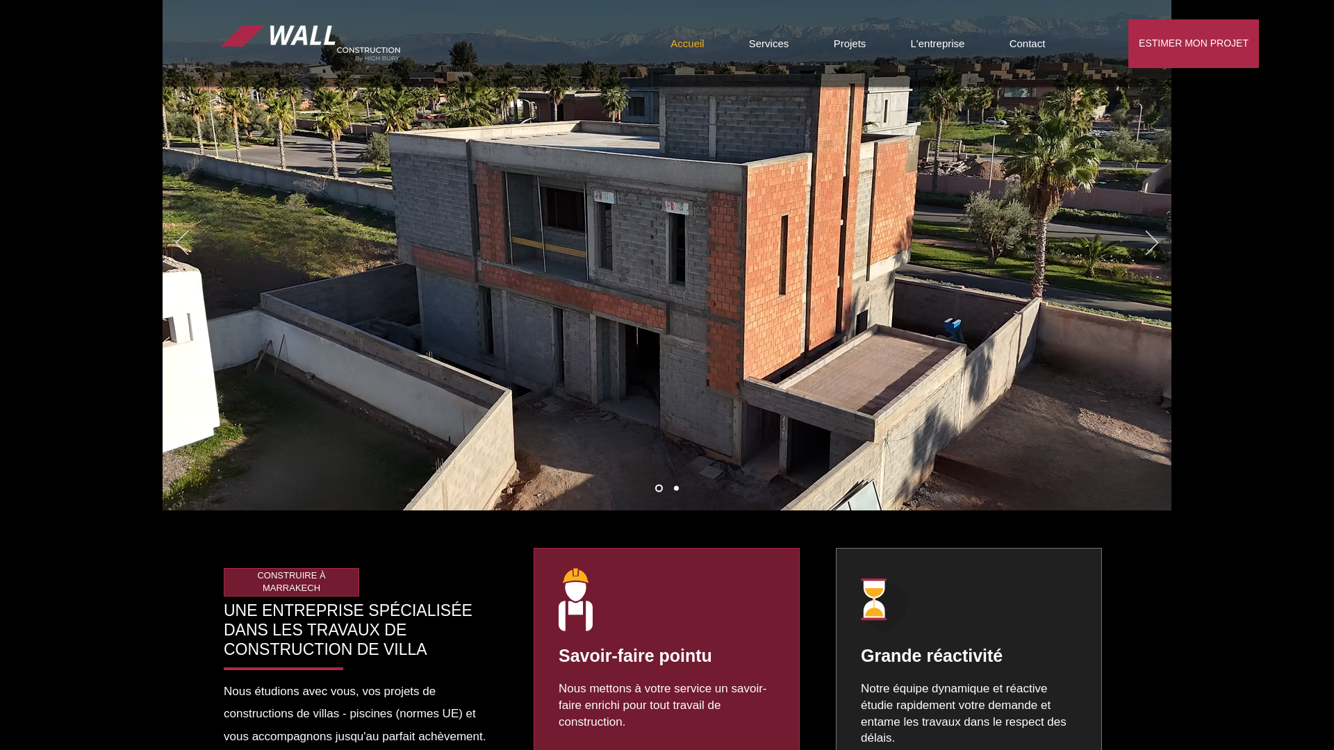 website screenshot of https://pilotentreprises.com/
