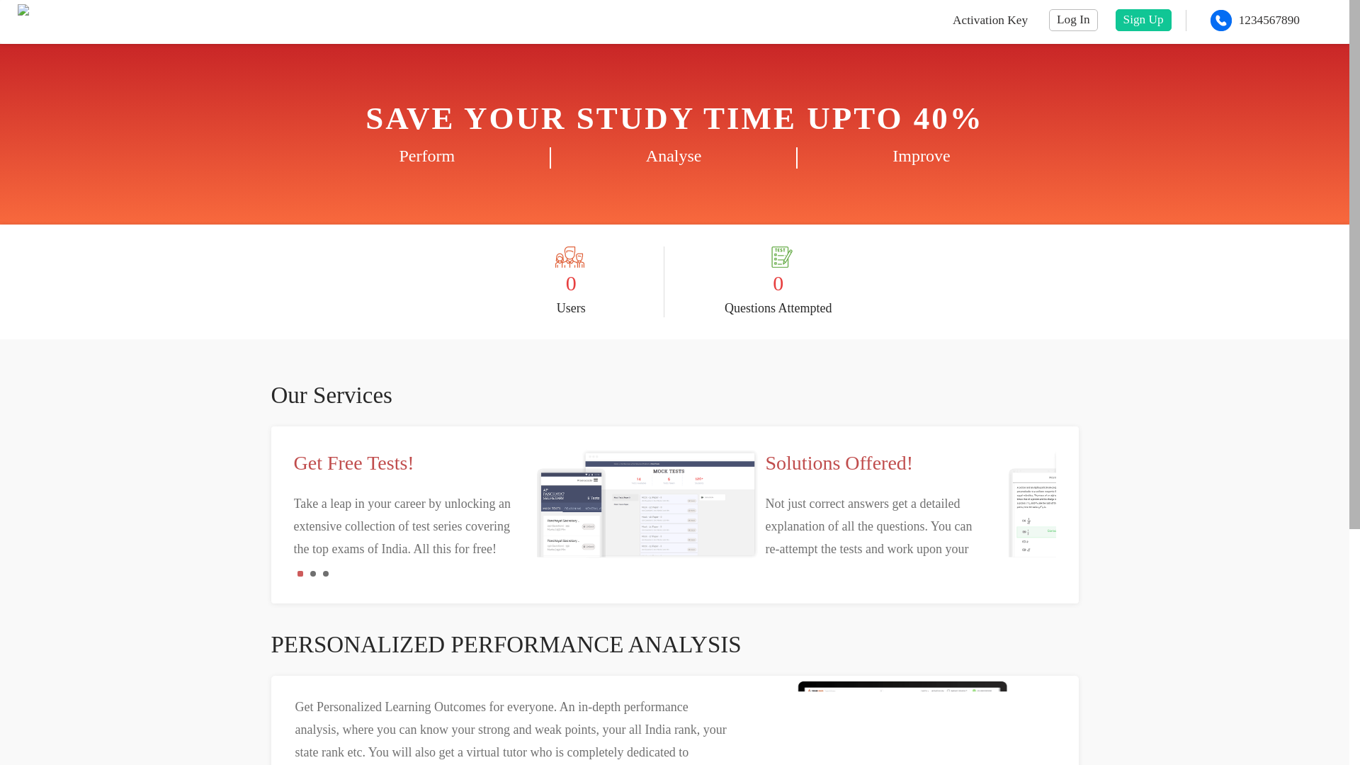 website screenshot of https://chemmindcoaching.live/