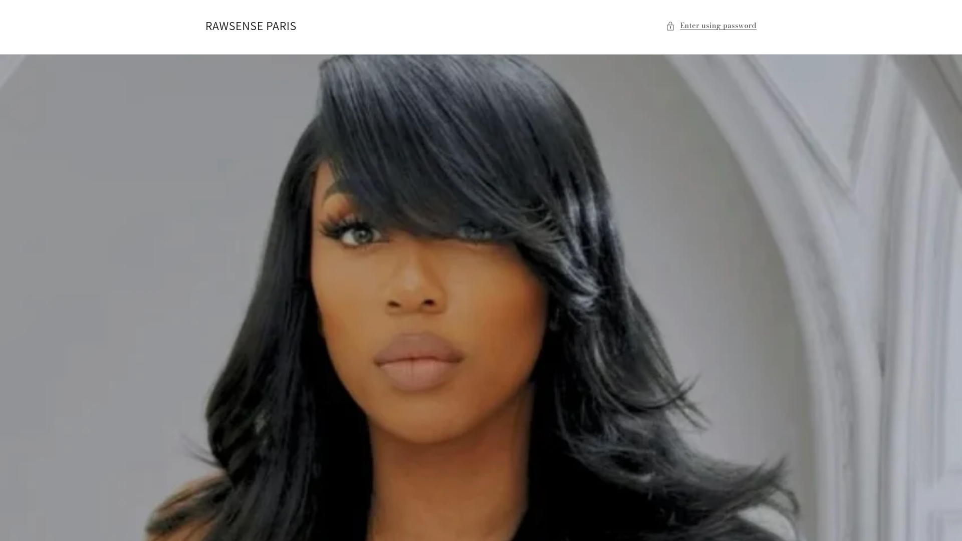 website screenshot of https://rawsenseparis.com/