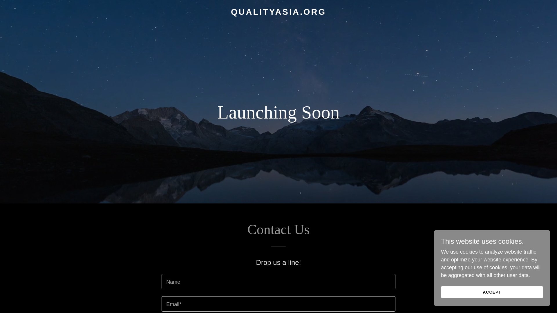 website screenshot of https://qualityasia.org/