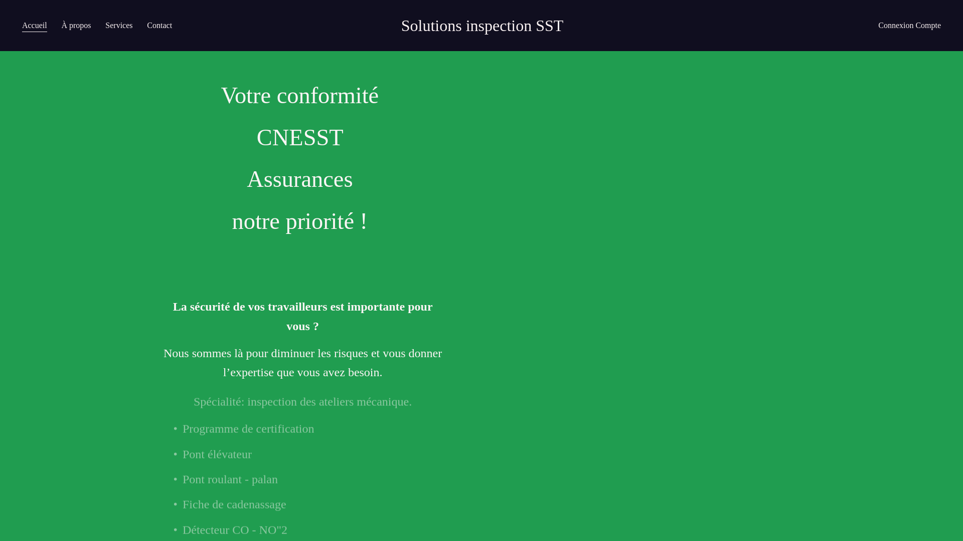 website screenshot of https://detecteursdegaz.ca/