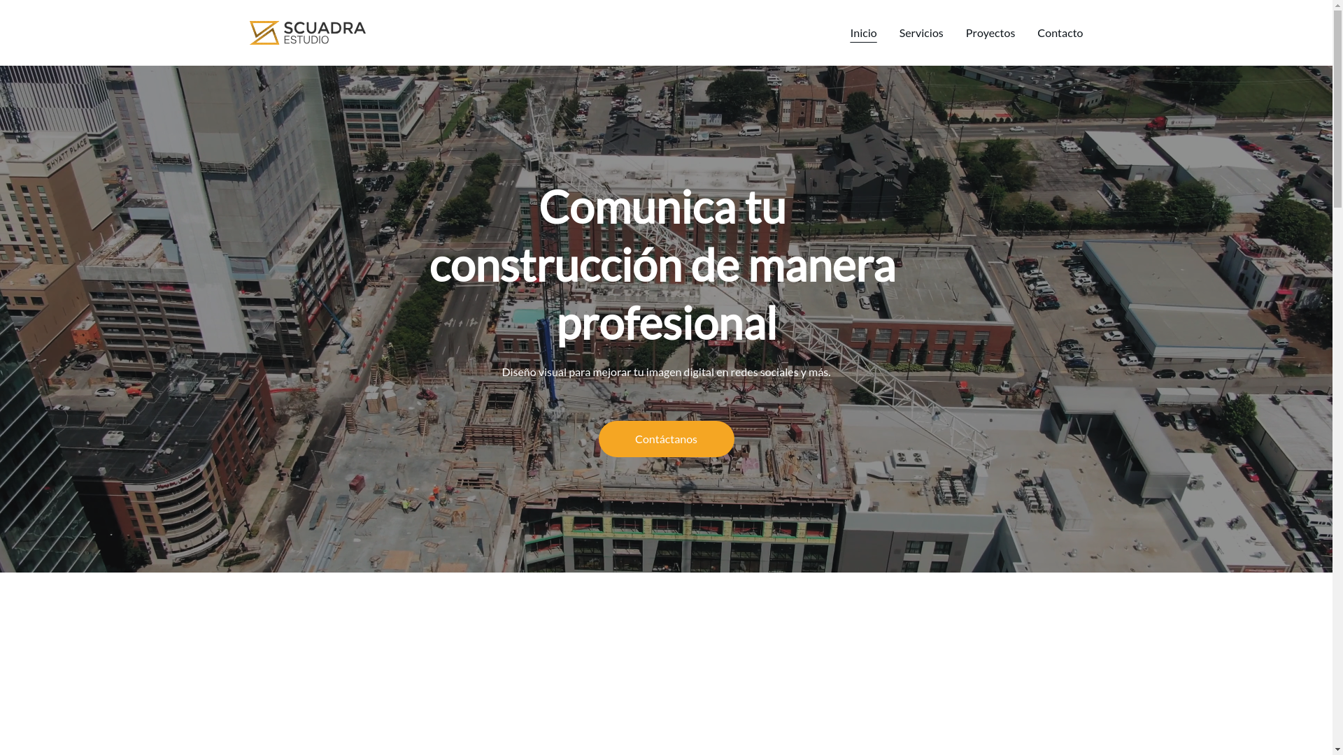 website screenshot of https://scuadraestudio.com/