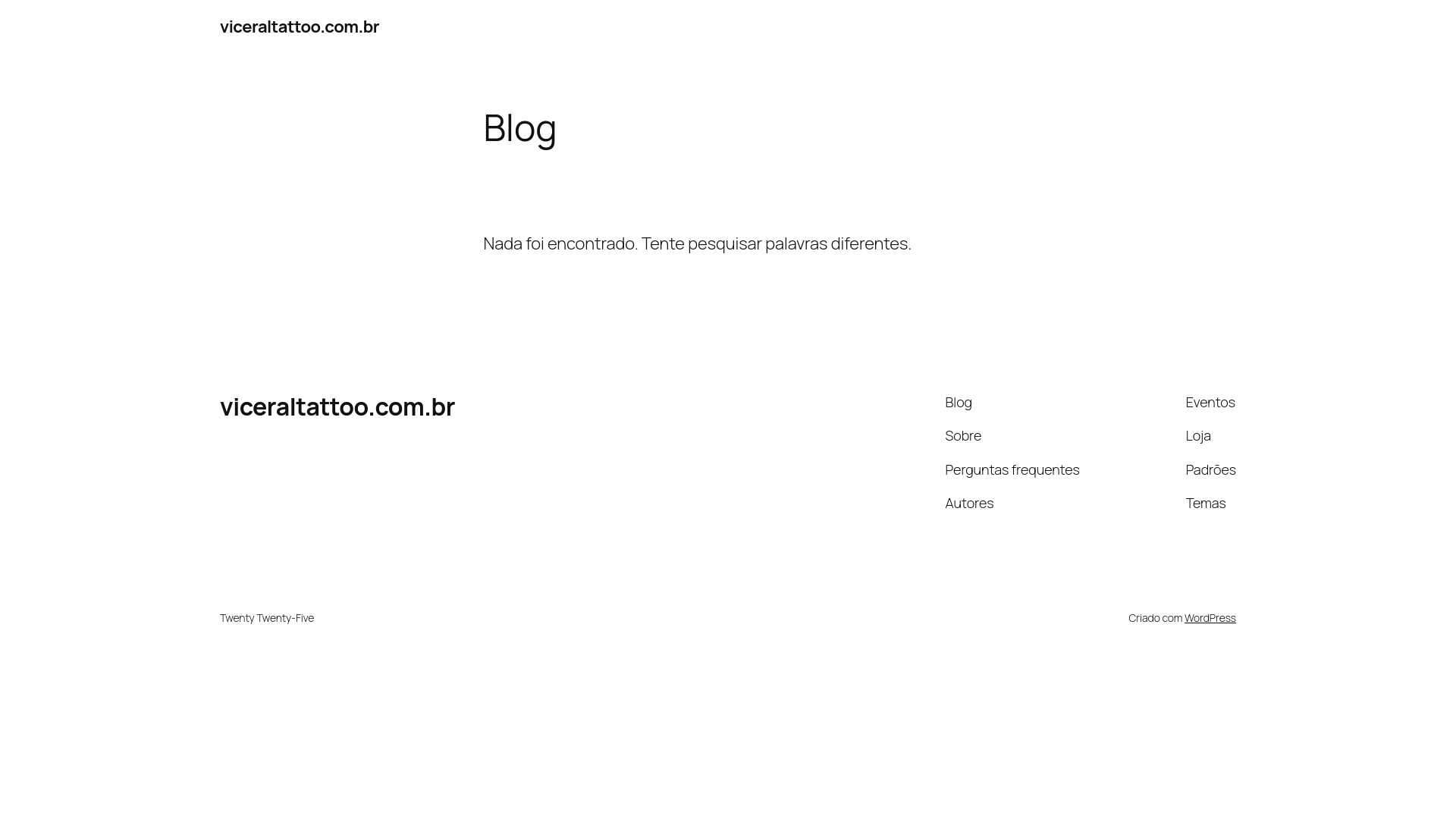 website screenshot of https://viceraltattoo.com.br/