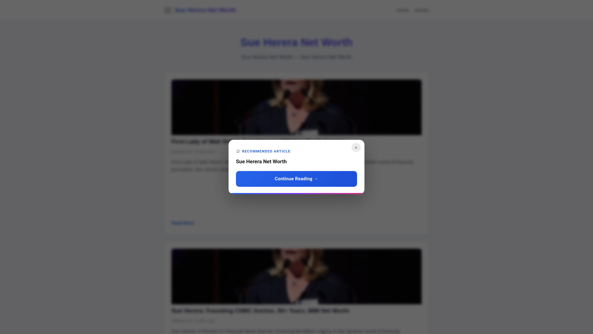 website screenshot of https://sue-herera-net-worth.pages.dev/