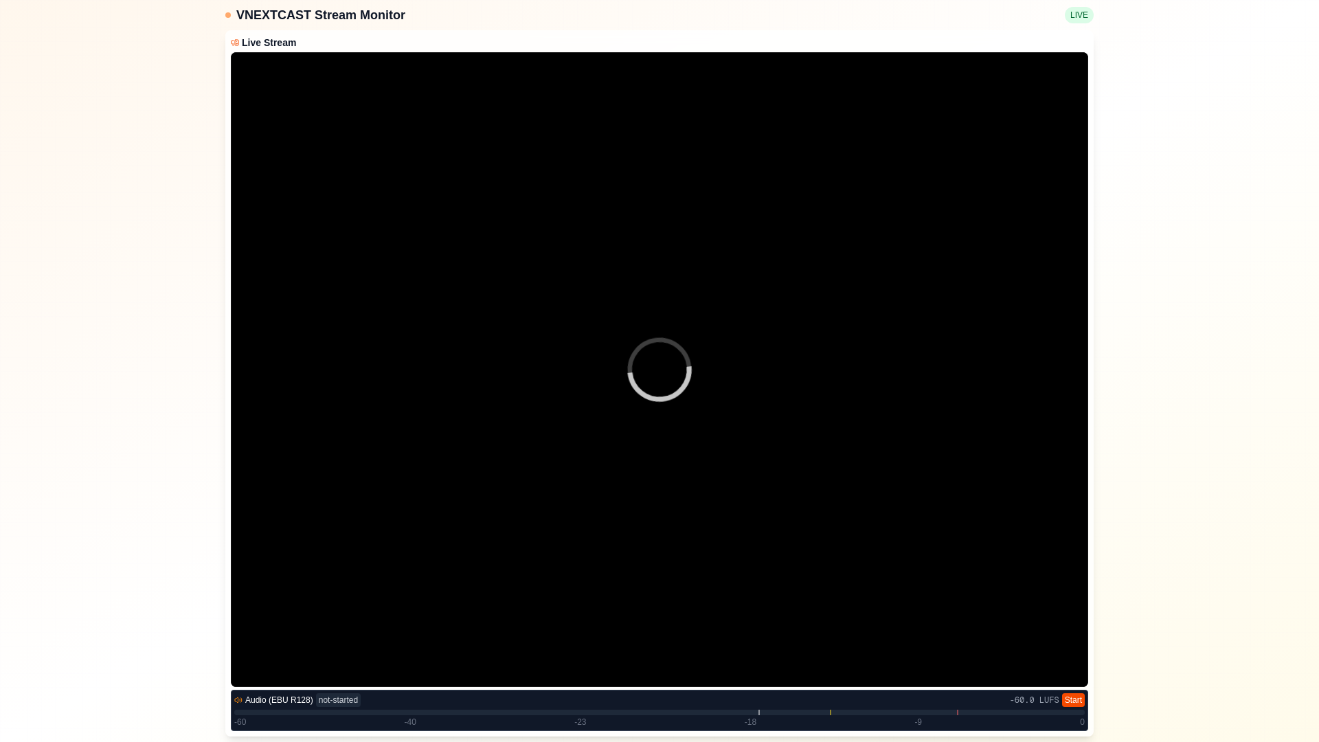 website screenshot of https://vnextcast-streaming.pages.dev/