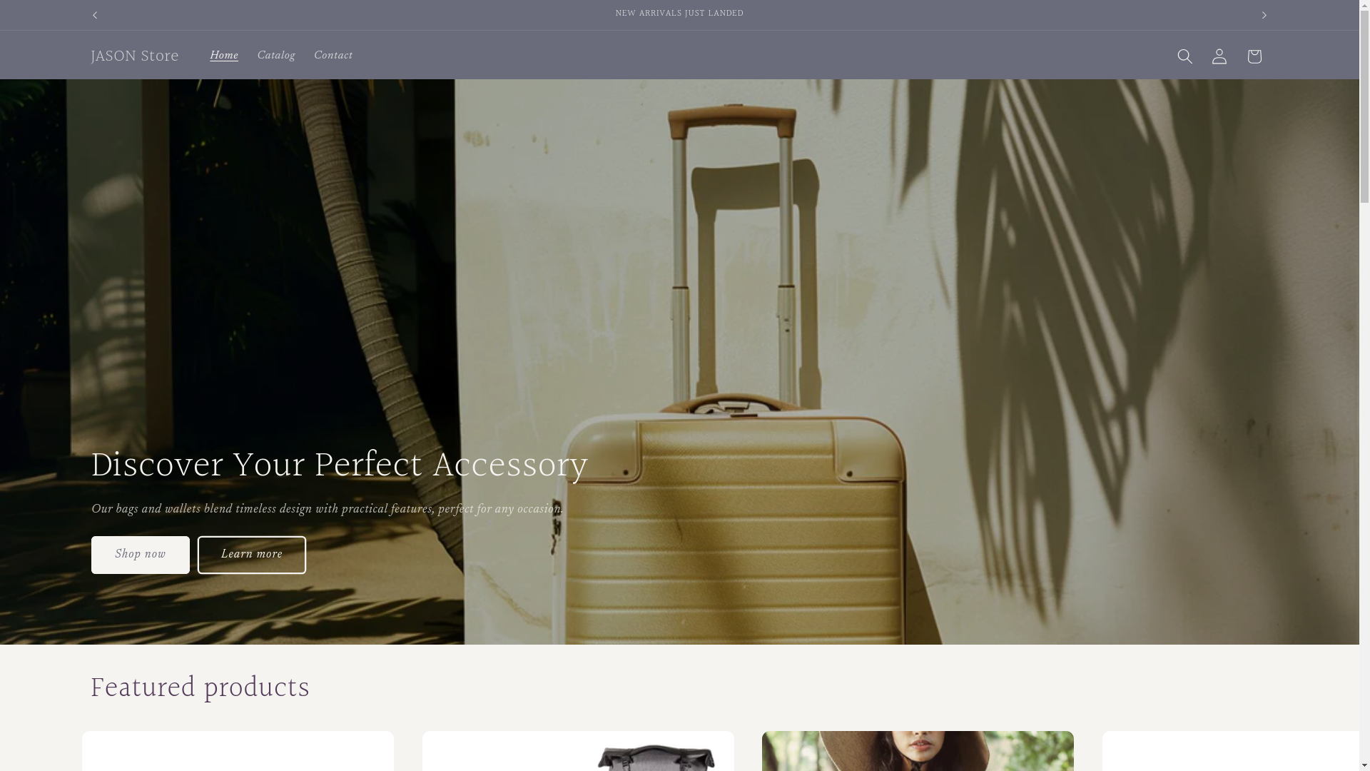 website screenshot of https://jasonst.shop/