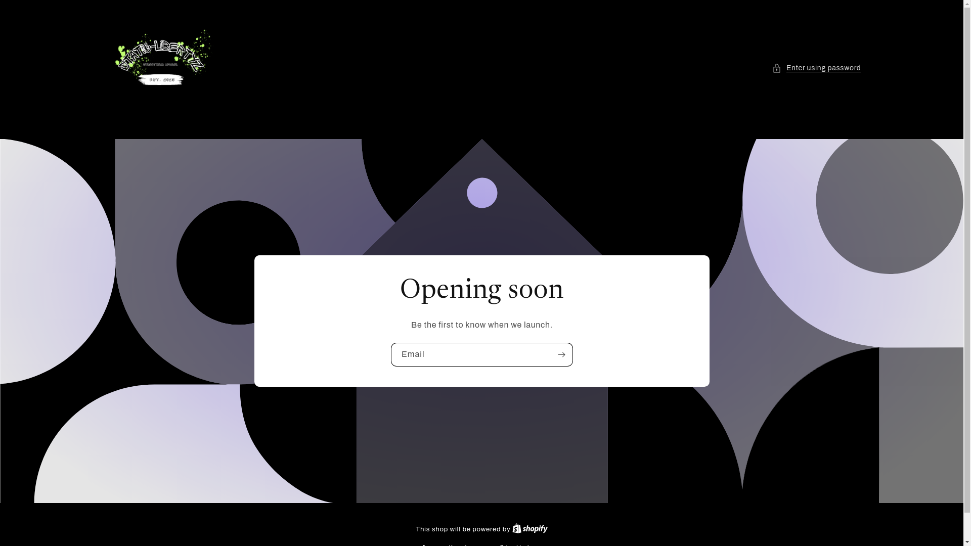 website screenshot of https://staticlibertyz.com/