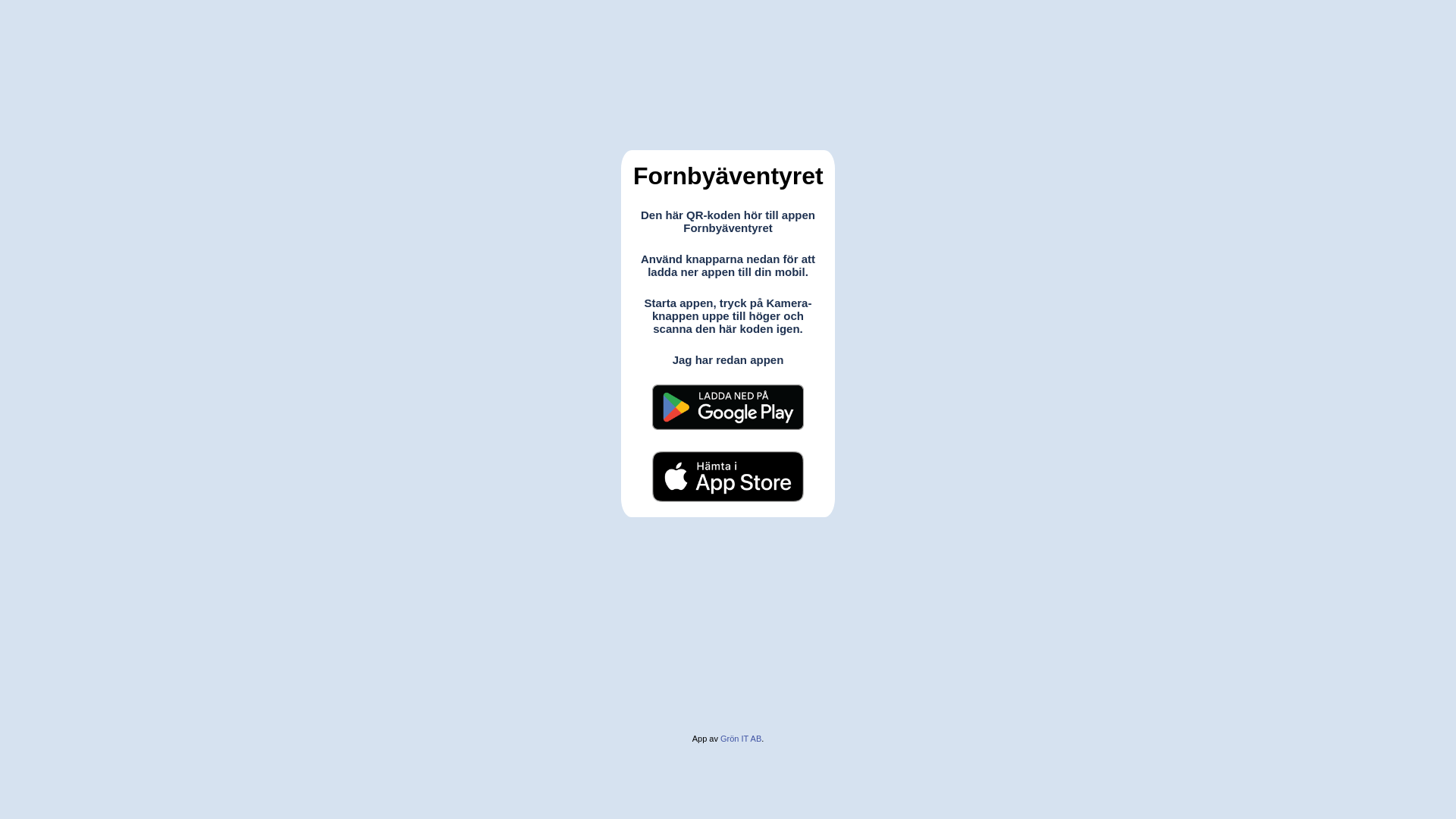 website screenshot of https://fornbyaventyret-2-0.pages.dev/
