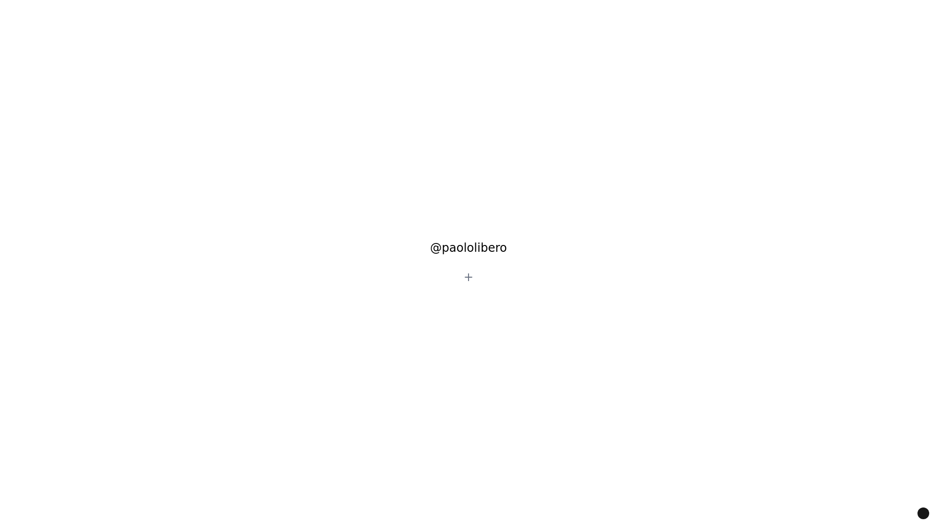 website screenshot of https://paololibero.pages.dev/