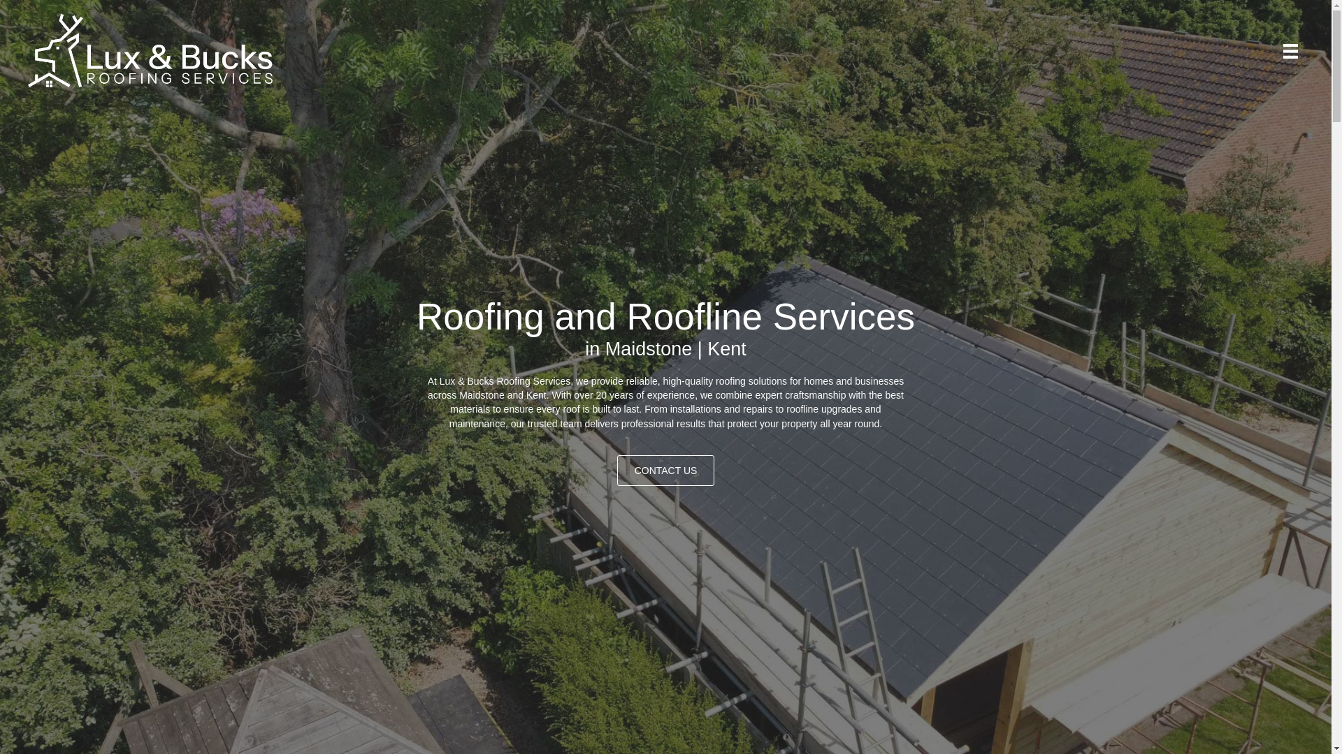 website screenshot of https://luxandbucksroofingservices.co.uk/