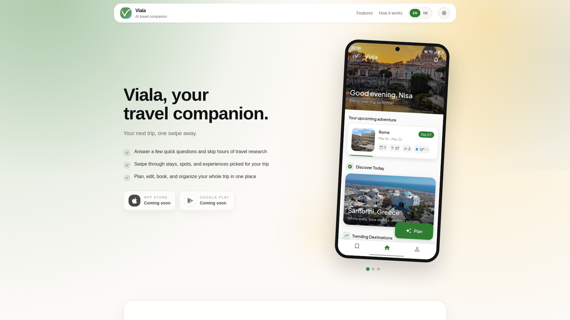 website screenshot of https://viala-ai.com/