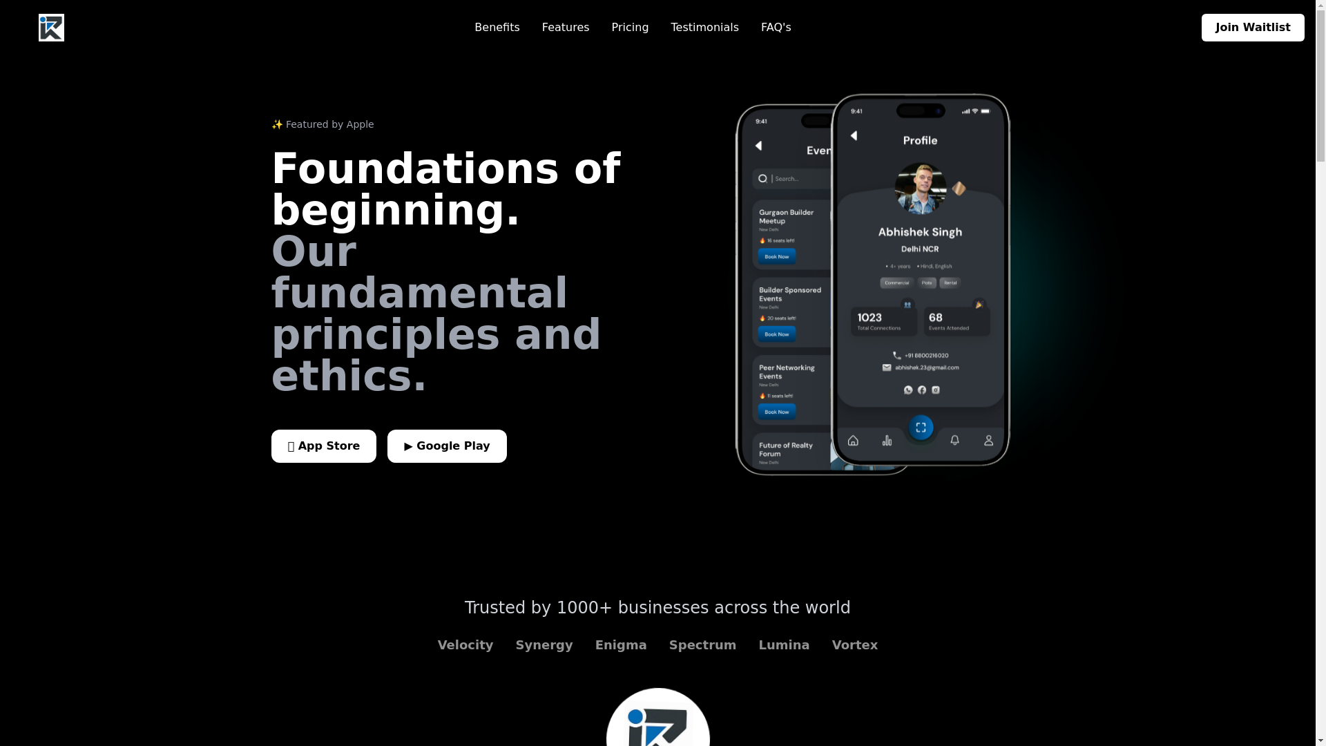 website screenshot of https://lexoranetwork.com/