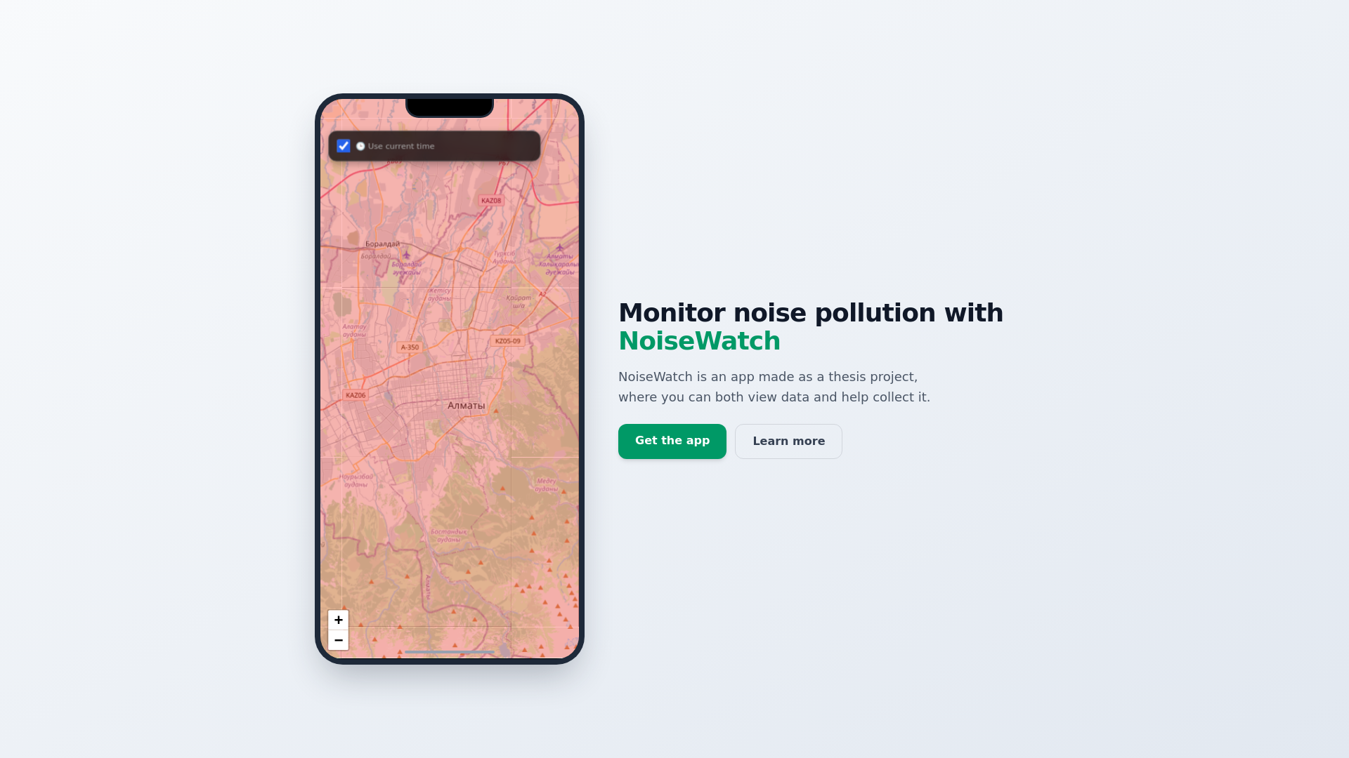 website screenshot of https://urban-noise-watch-demo.pages.dev/