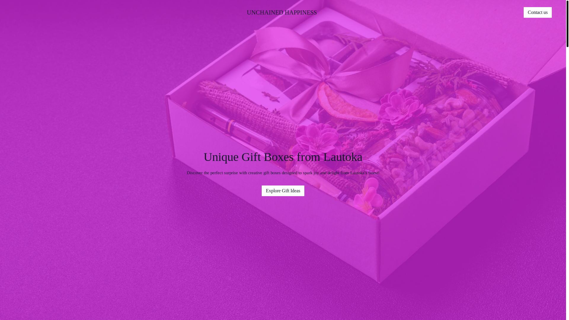 website screenshot of https://unchainedworldhappiness.com/