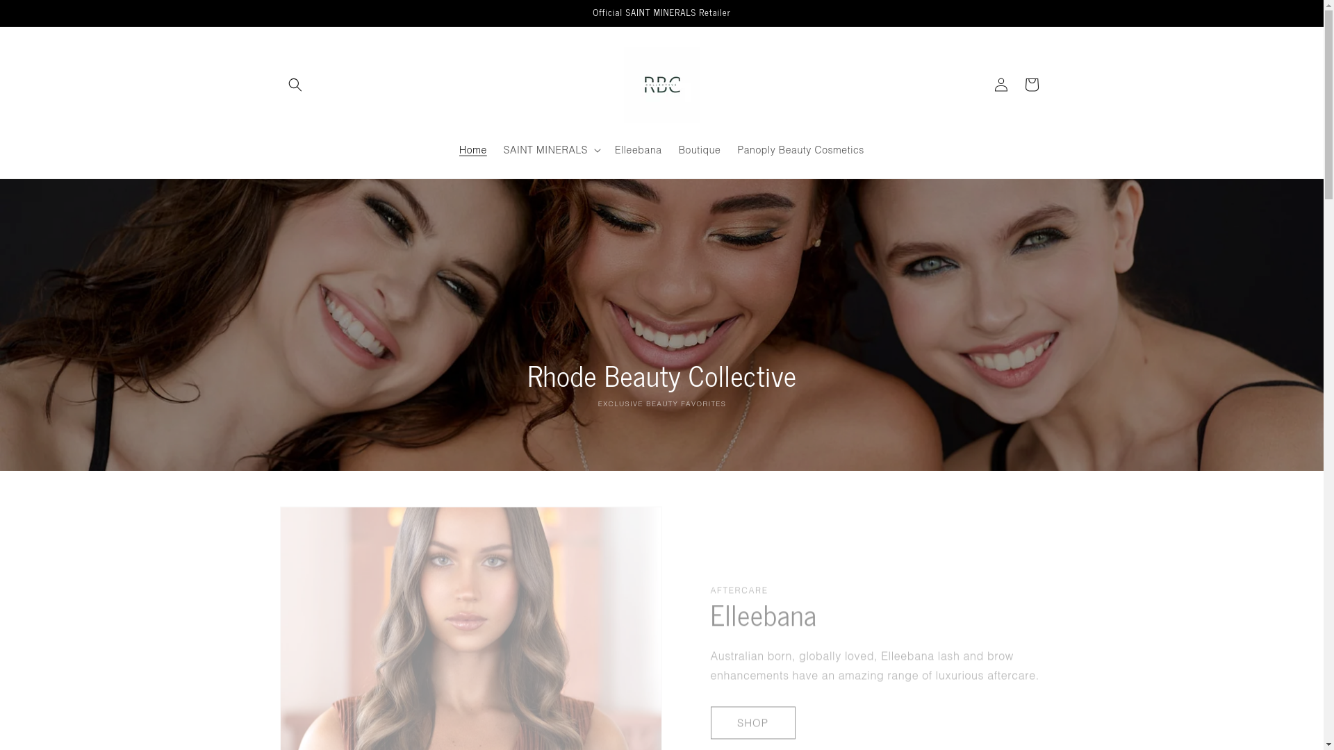 website screenshot of https://madenew.beauty/