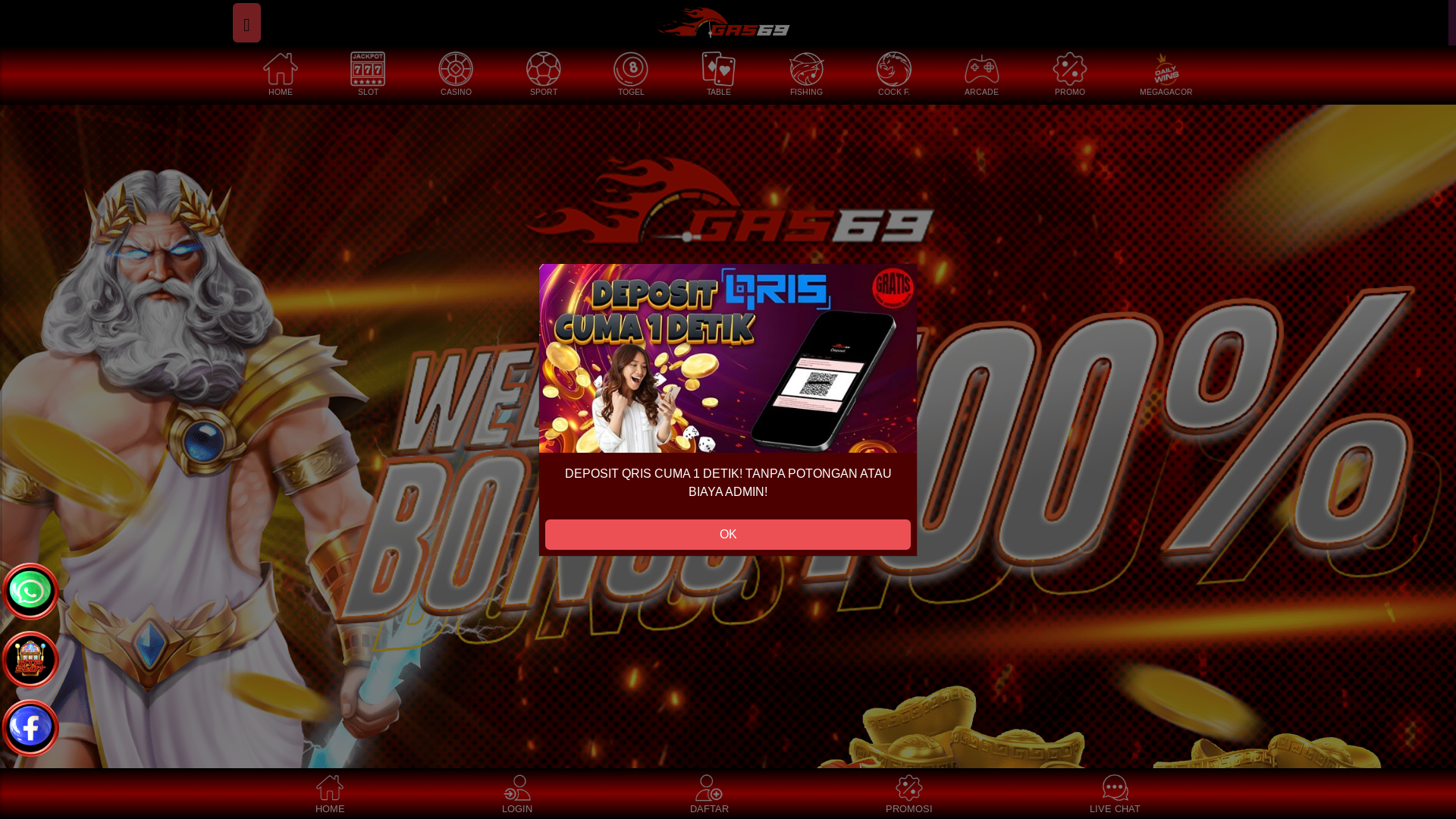 website screenshot of https://gasantirungkad.online/