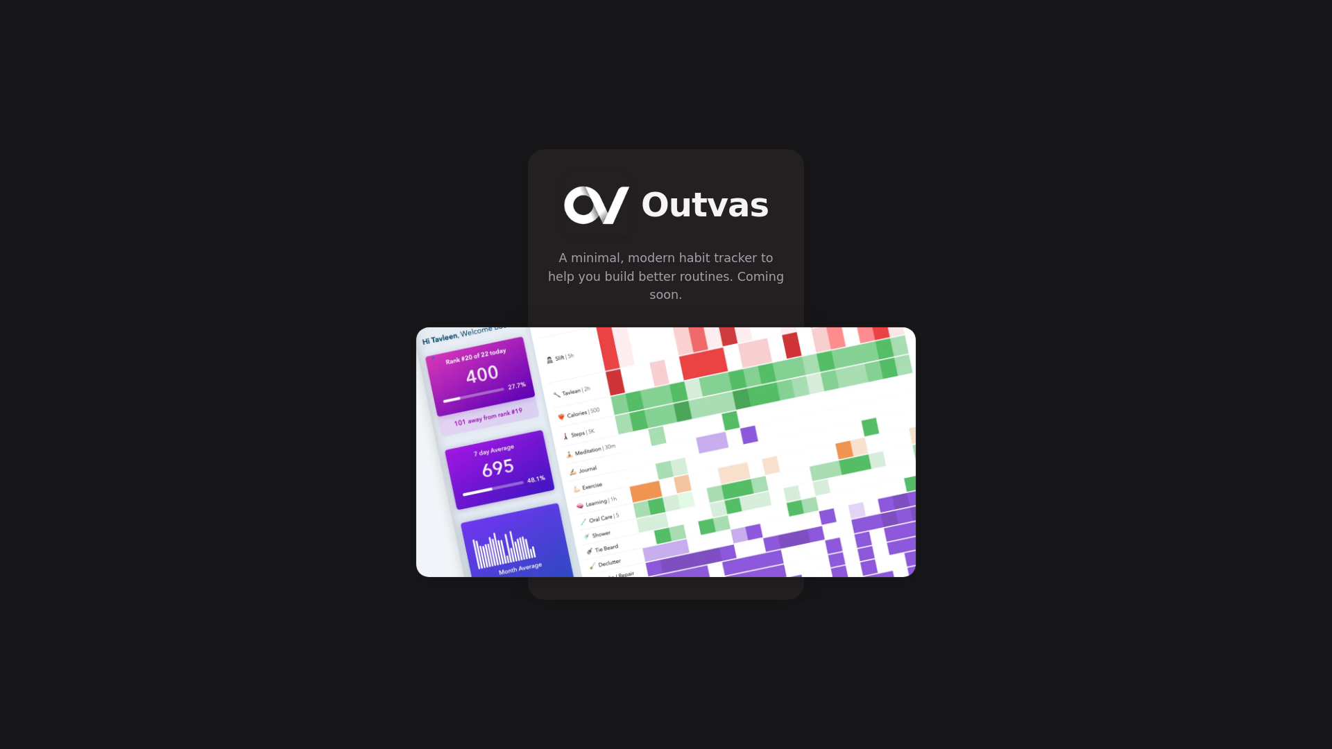 website screenshot of https://outvas.com/