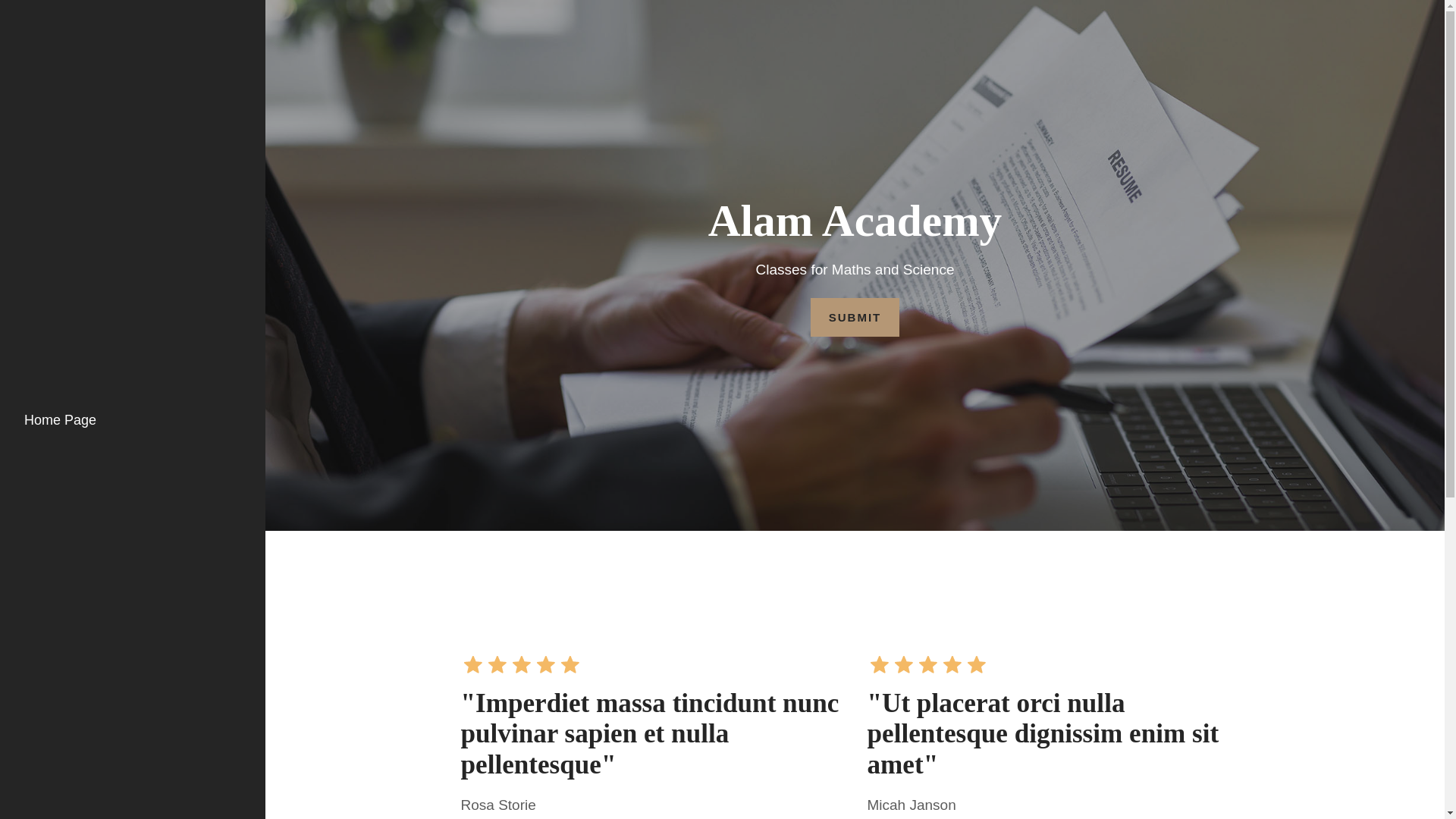 website screenshot of https://alam.careers/