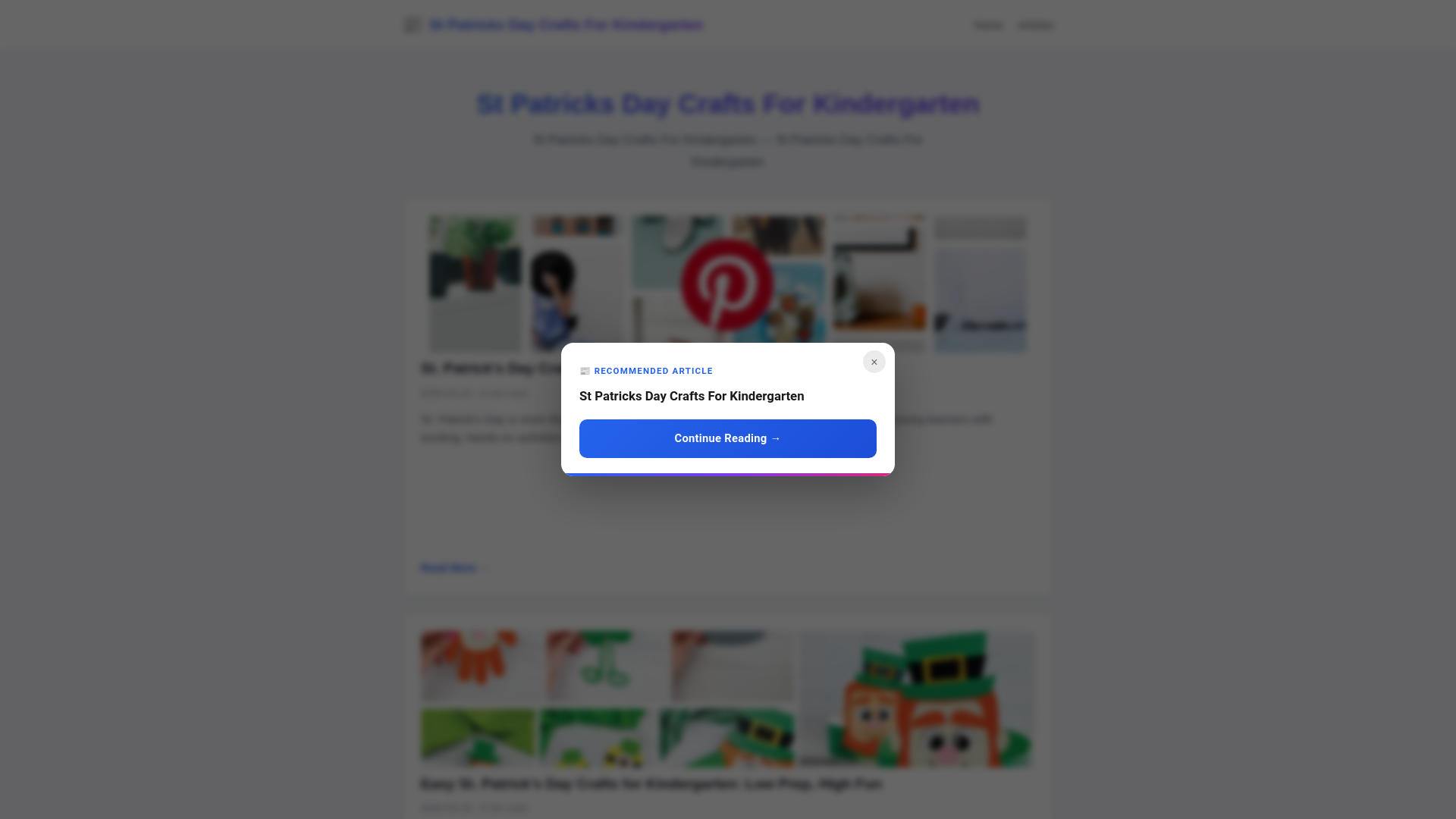 website screenshot of https://st-patricks-day-crafts-for-kindergarten.pages.dev/