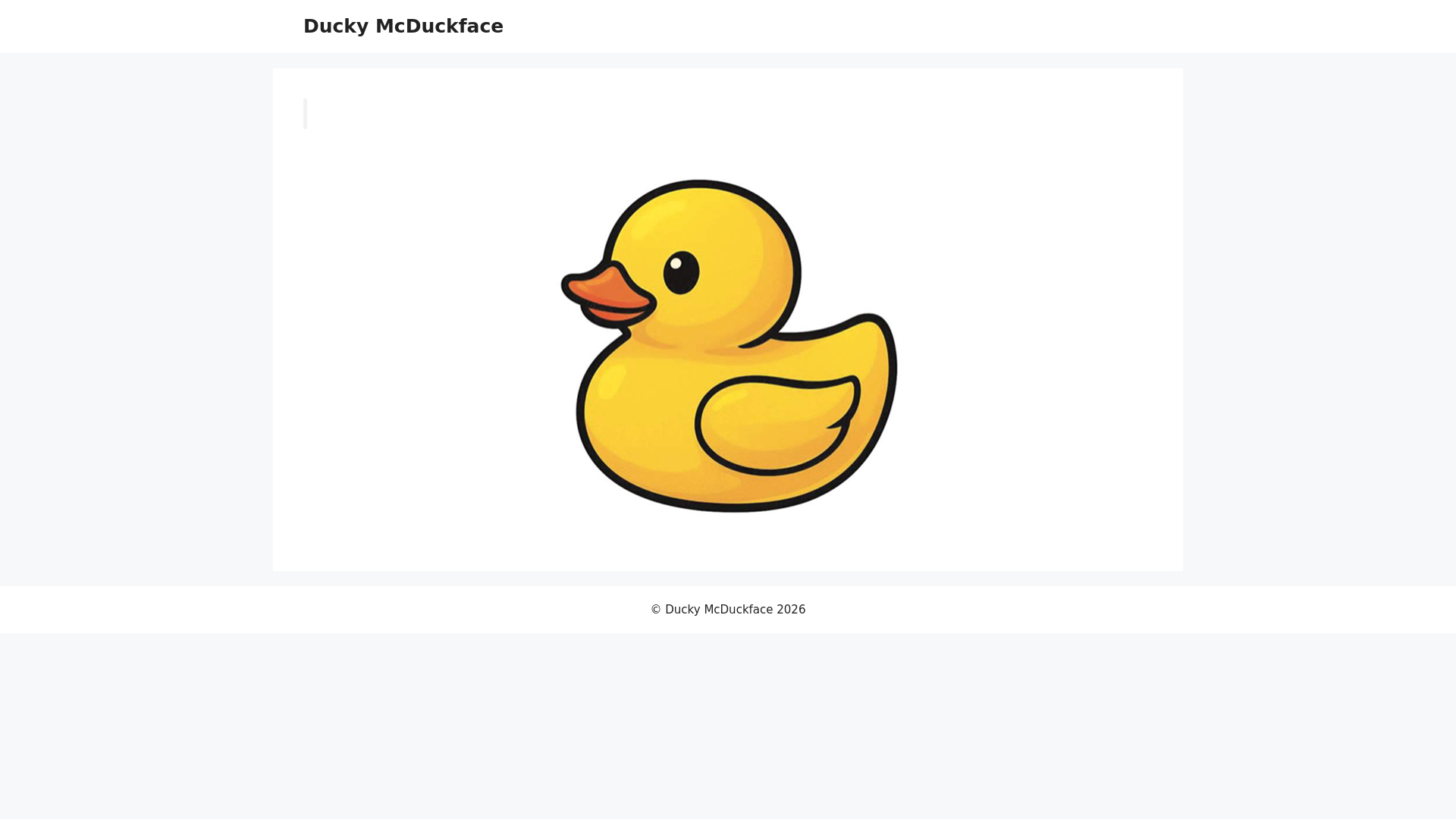 website screenshot of https://rubberducks.lol/