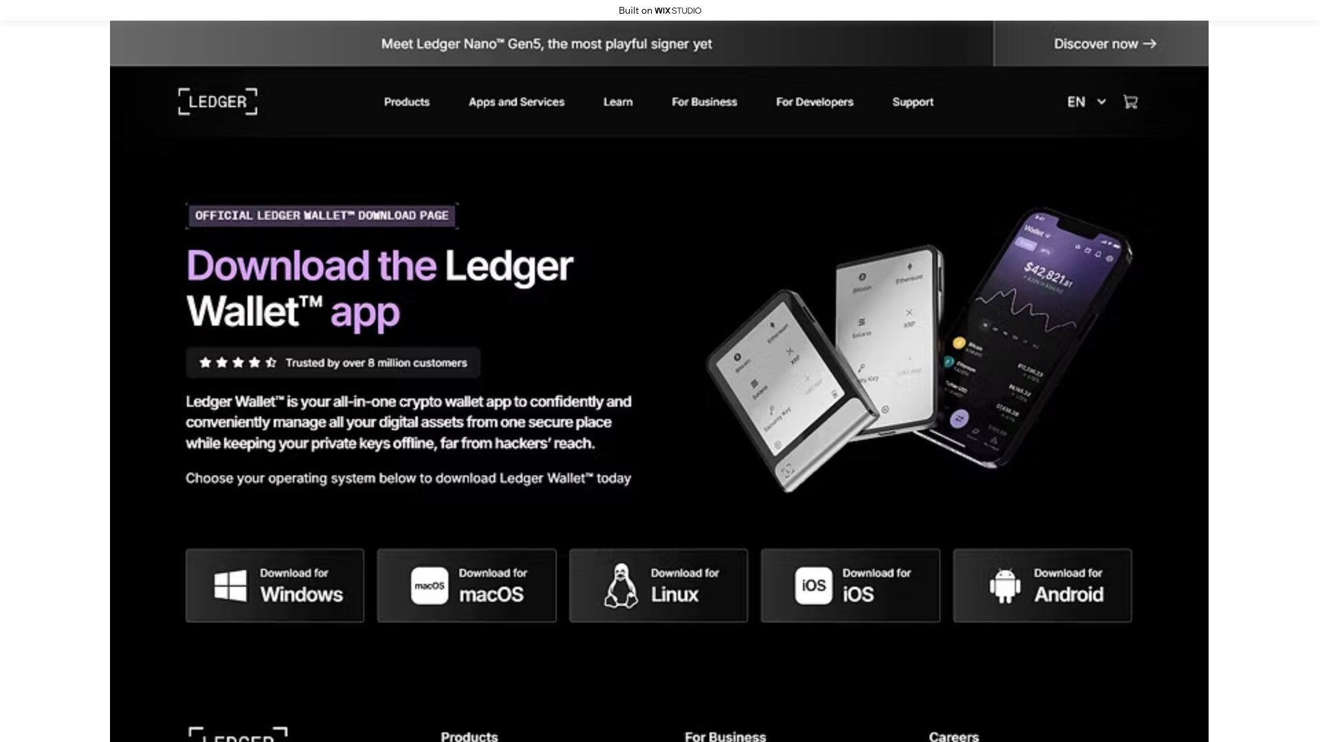 website screenshot of https://desktop-en-us.wixstudio.com/en-desktop