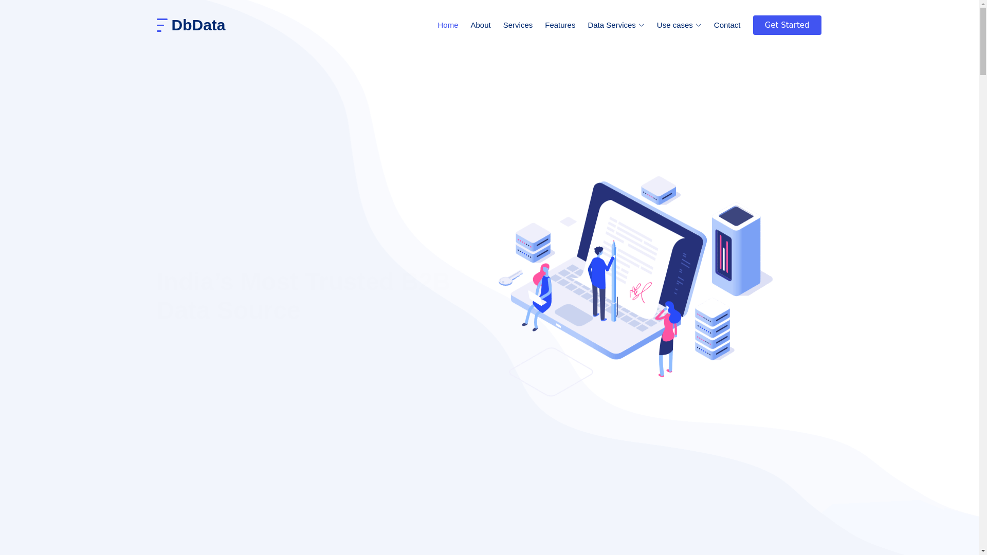 website screenshot of https://dbdata.pages.dev/