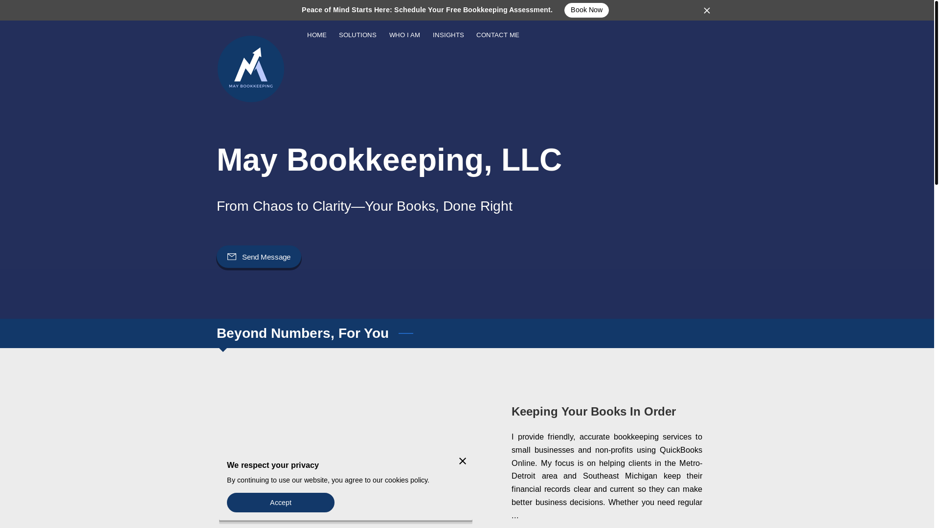 website screenshot of https://getmaybookkeepingnet.com/