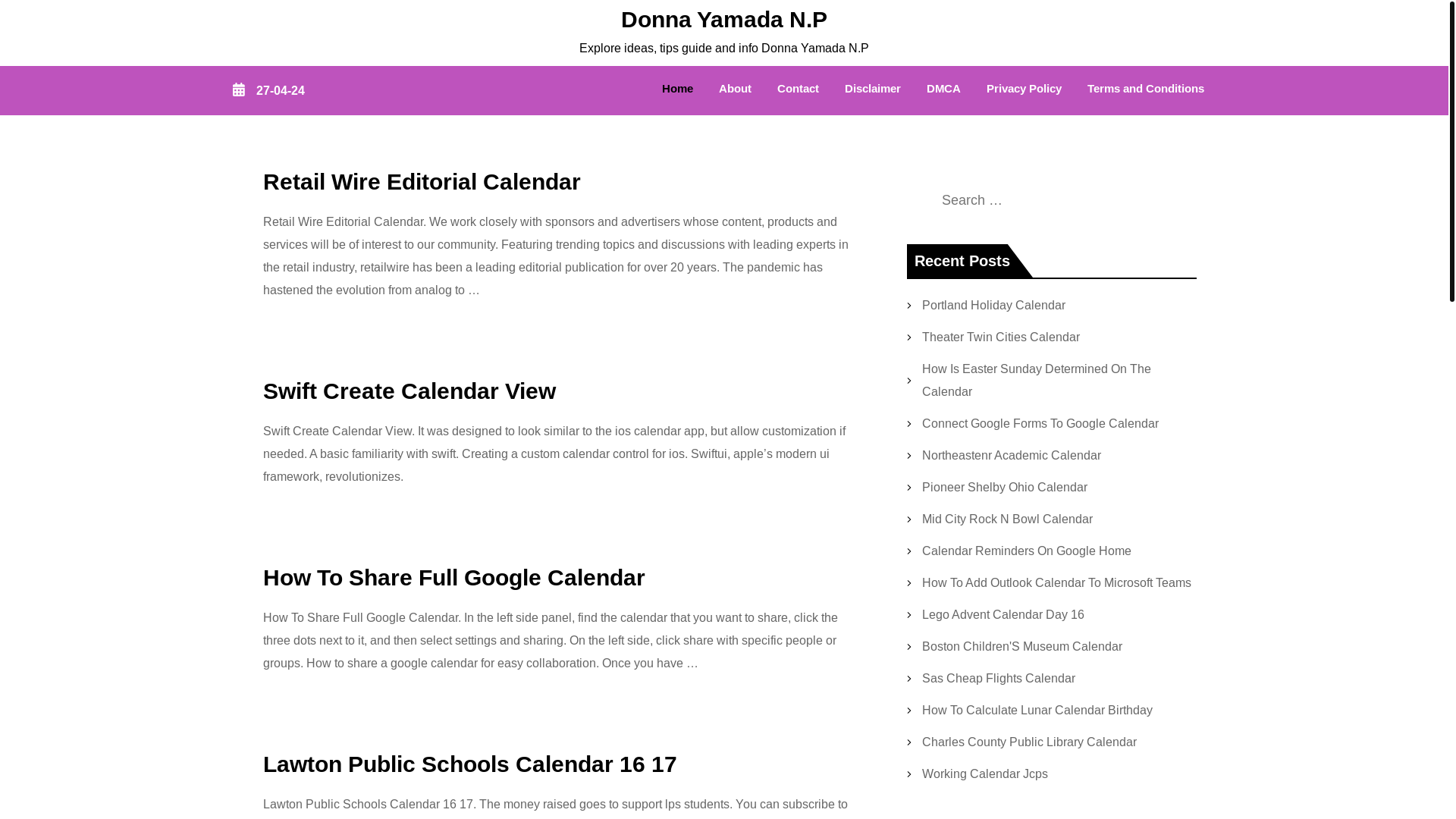 website screenshot of https://donnayamadanp.pages.dev/