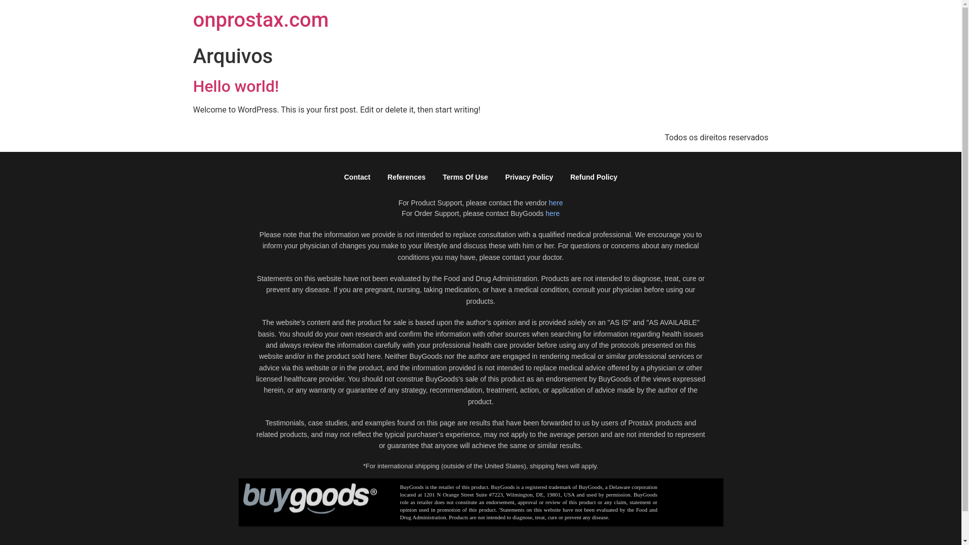 website screenshot of https://newsprostaxhealph.site/