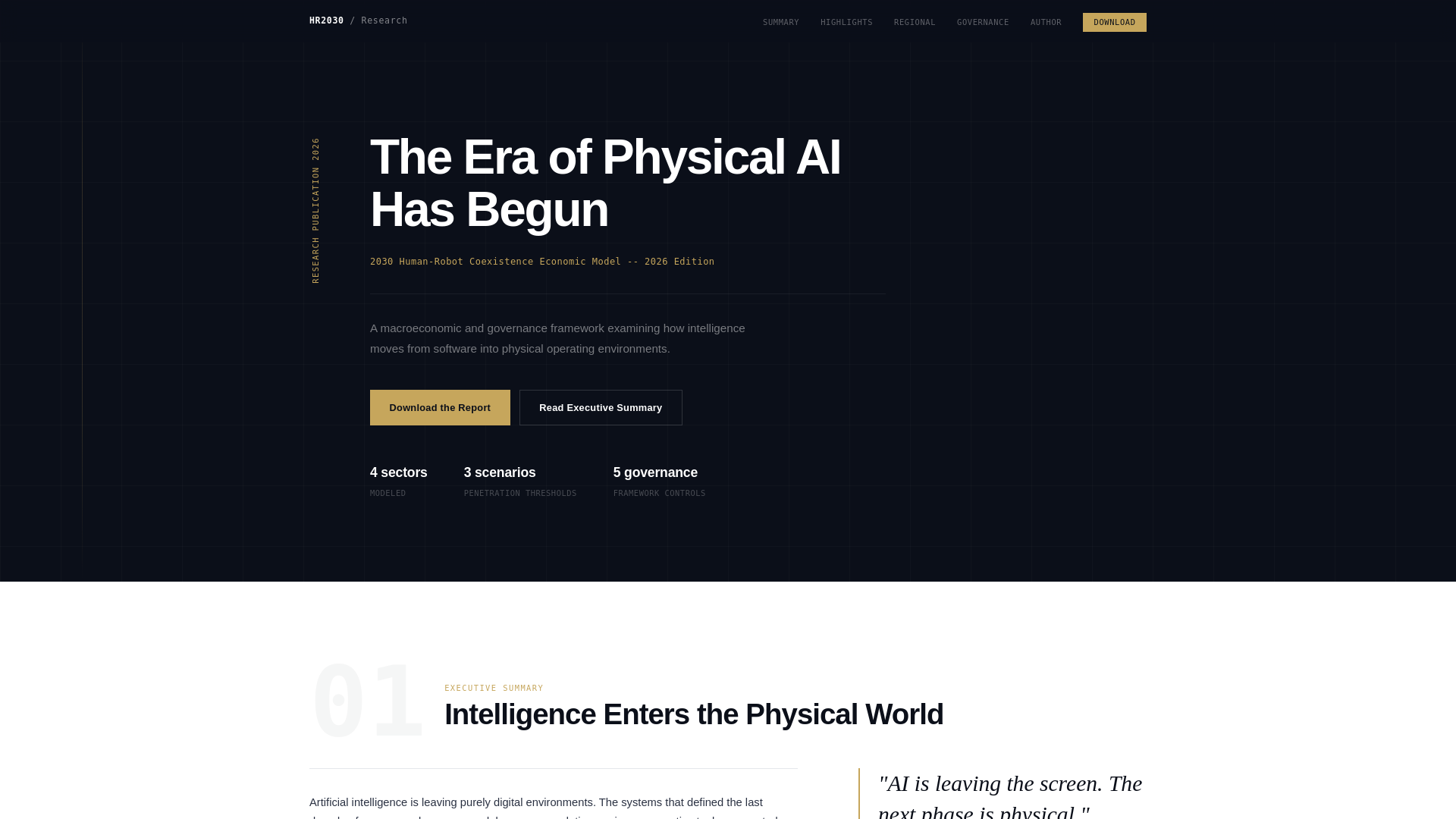 website screenshot of https://humanrobot2030.pages.dev/