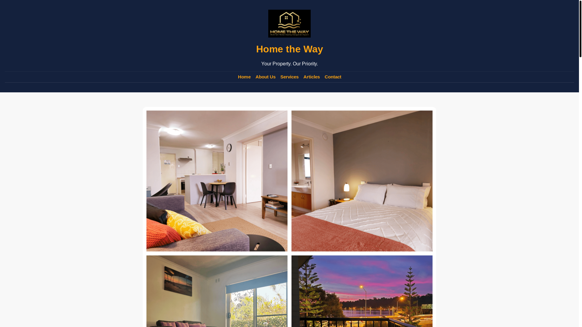 website screenshot of https://hometheway.au/