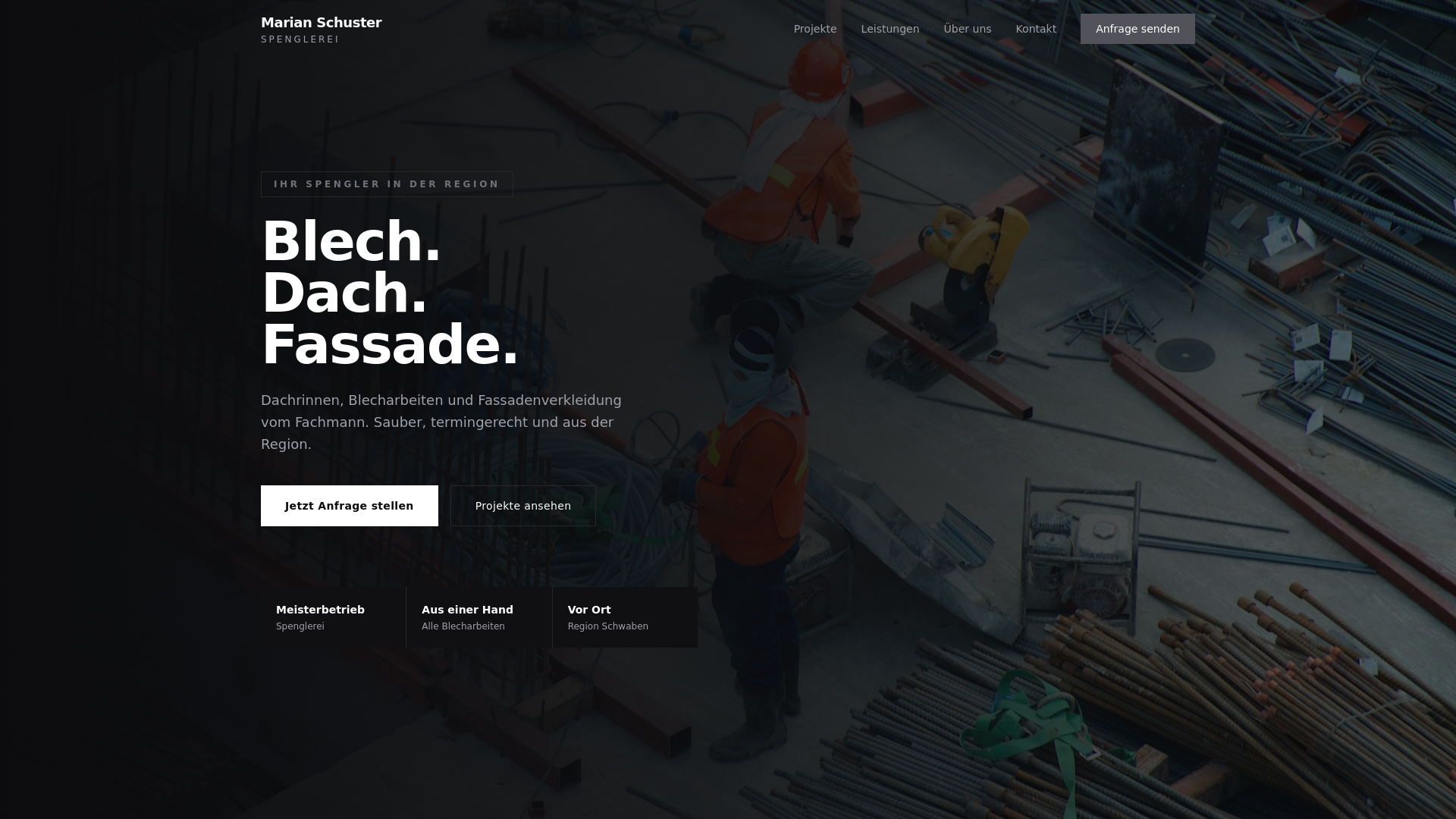 website screenshot of https://marian-schuster-demo.pages.dev/