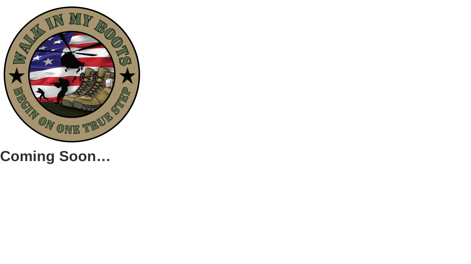 website screenshot of https://walkinmyboots.org/