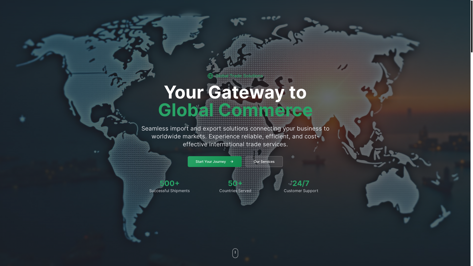 website screenshot of https://ignitetransits.com/