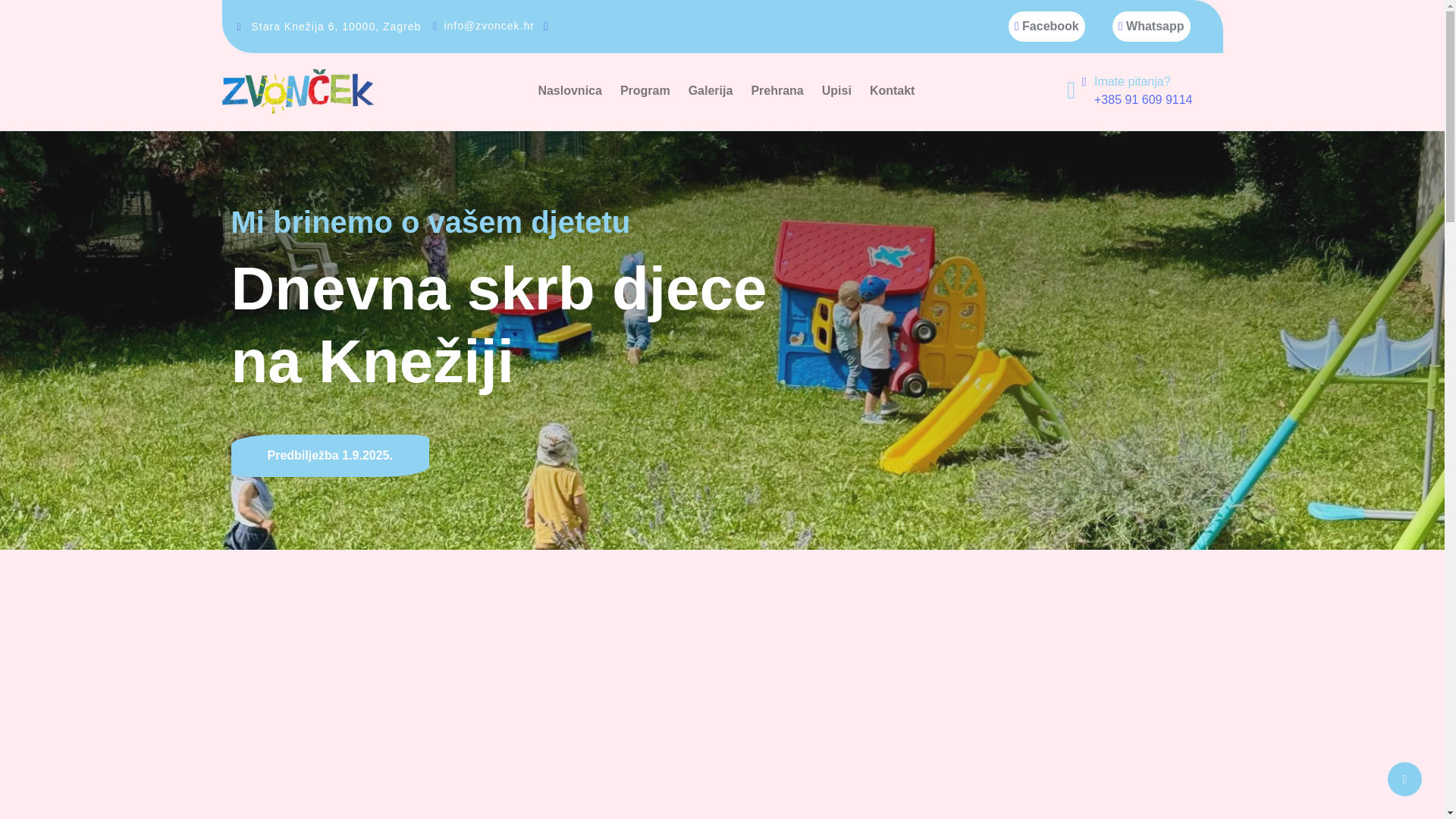 website screenshot of https://zvoncek.pages.dev/