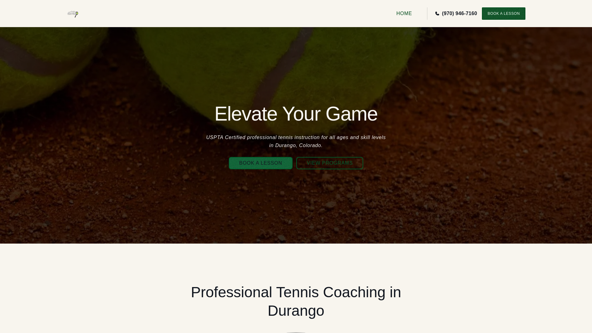 website screenshot of https://animas-durango-tennis.pages.dev/