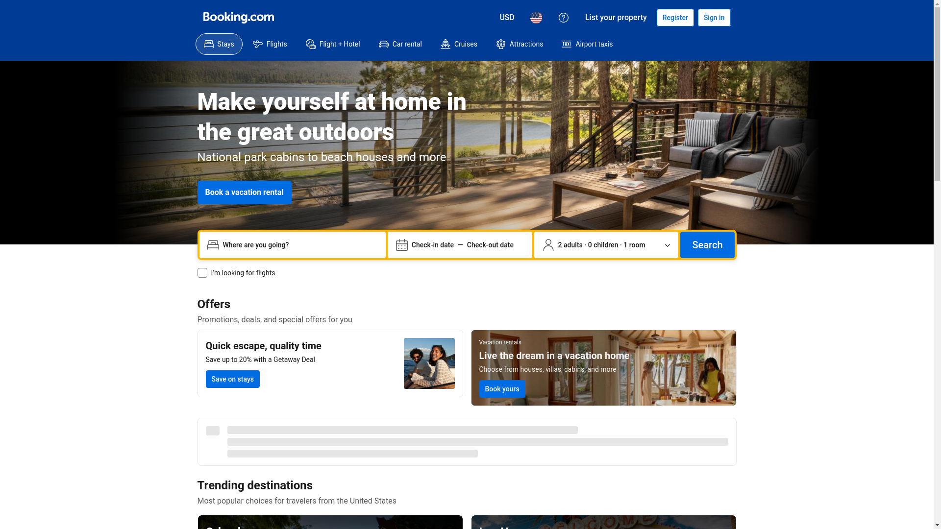 website screenshot of https://hahabooking.icu/