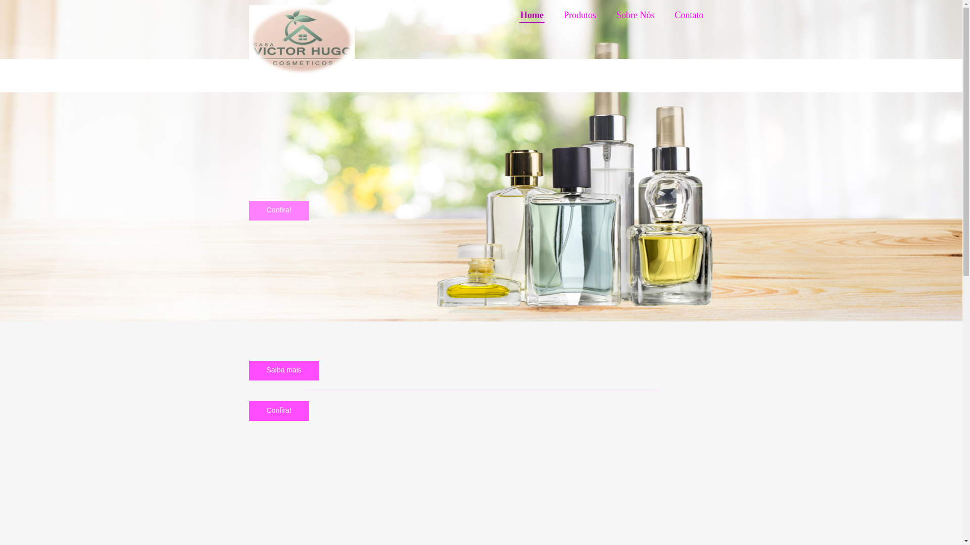 website screenshot of https://casavitorhugo.com.br/
