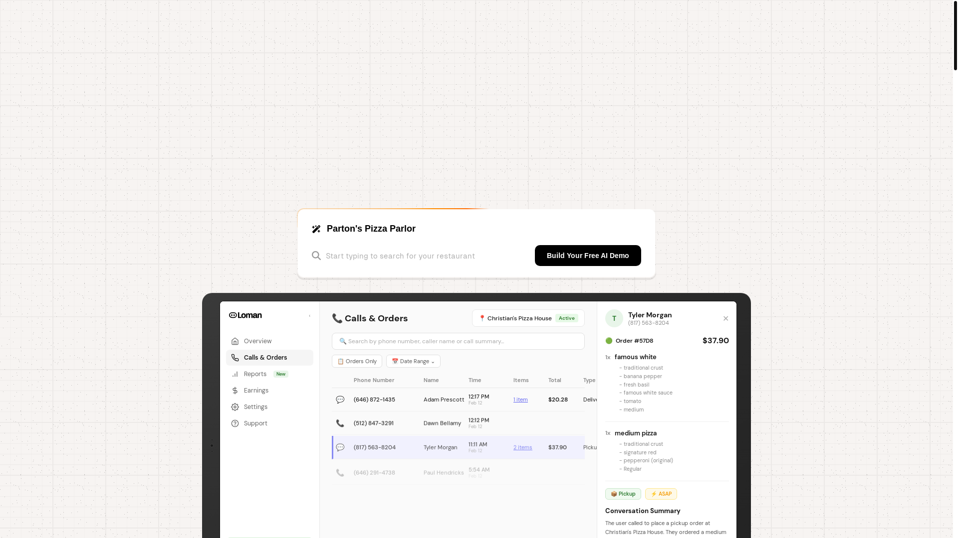 website screenshot of https://mailloman.com/
