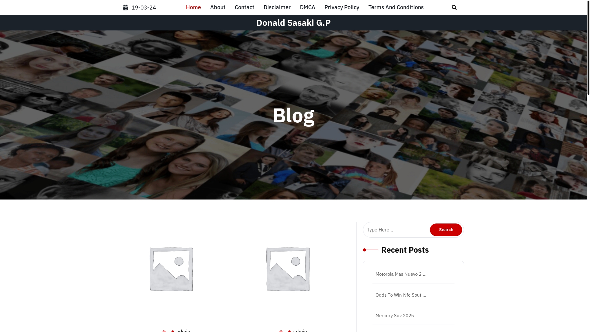 website screenshot of https://donaldsasakigp.pages.dev/