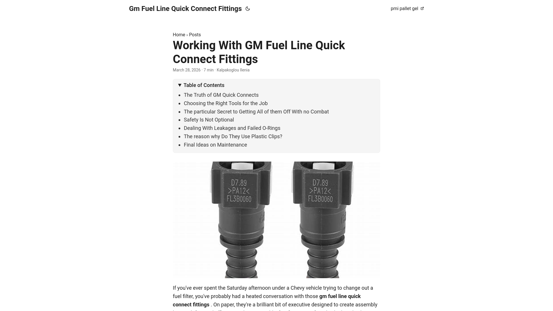 website screenshot of https://gm-fuel-line-quick-connect-fittings.pages.dev/