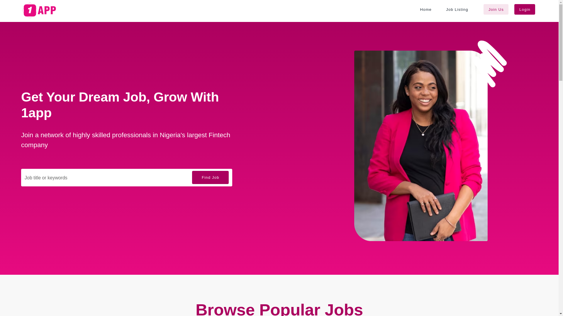 website screenshot of https://career-portalvue.pages.dev/