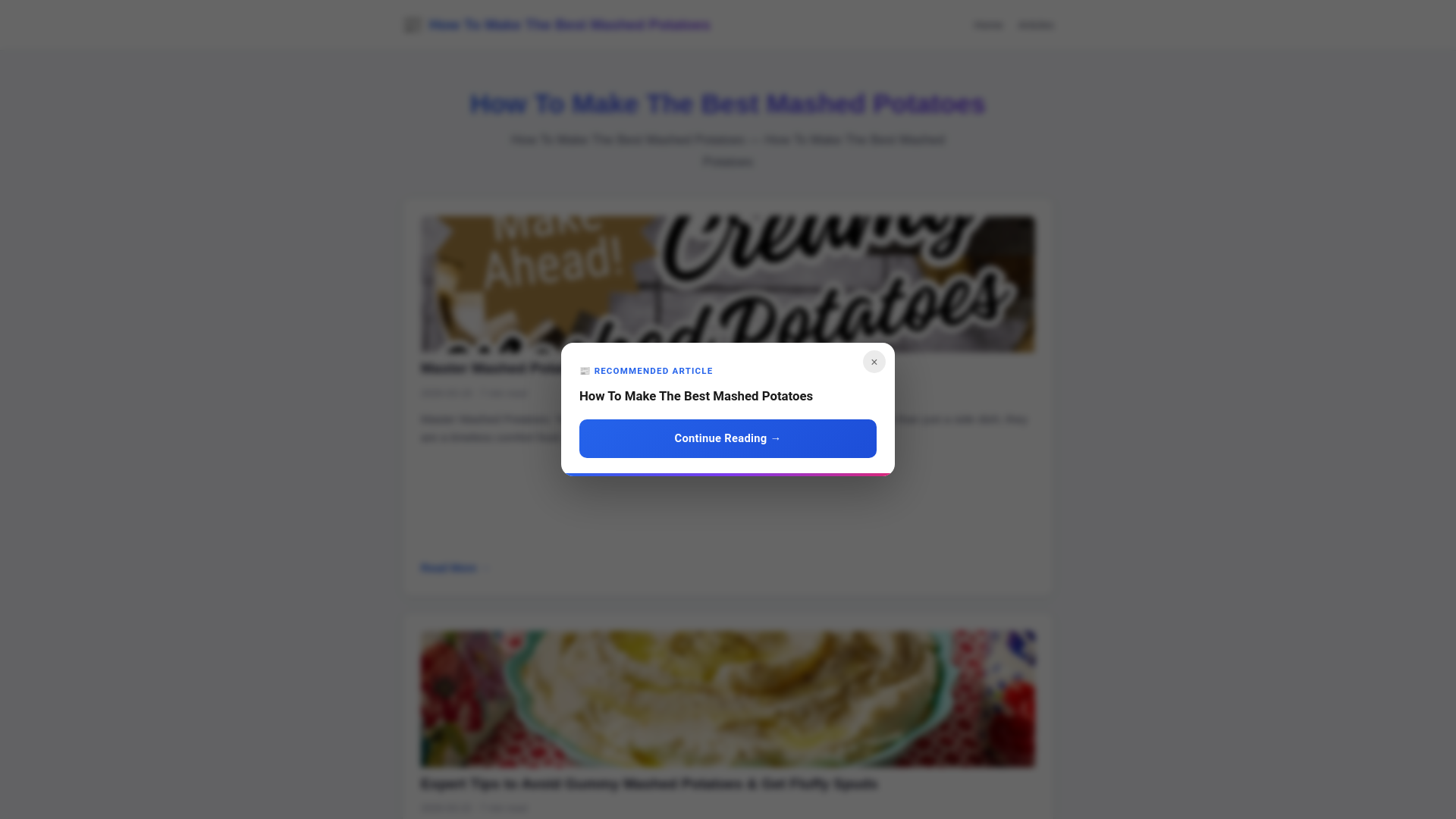 website screenshot of https://how-to-make-the-best-mashed-potatoes.pages.dev/