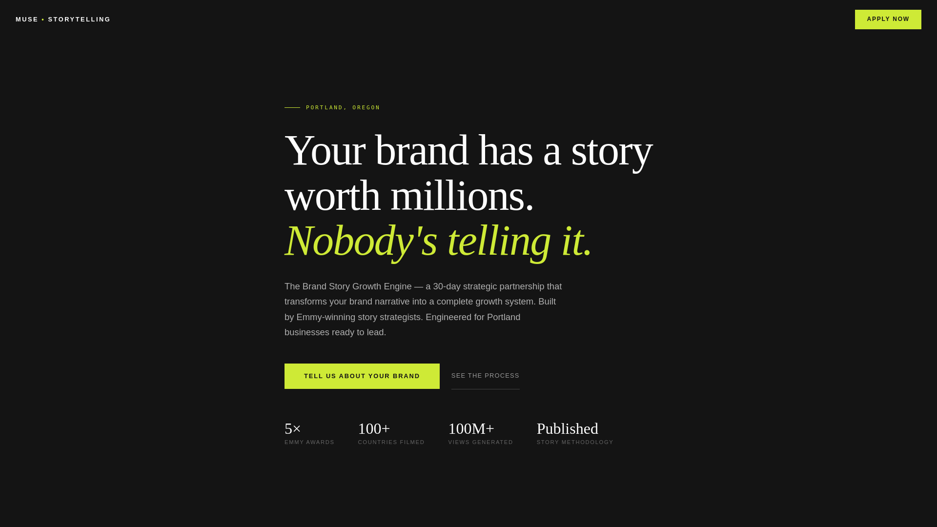 website screenshot of https://yourgrowthmuse.com/